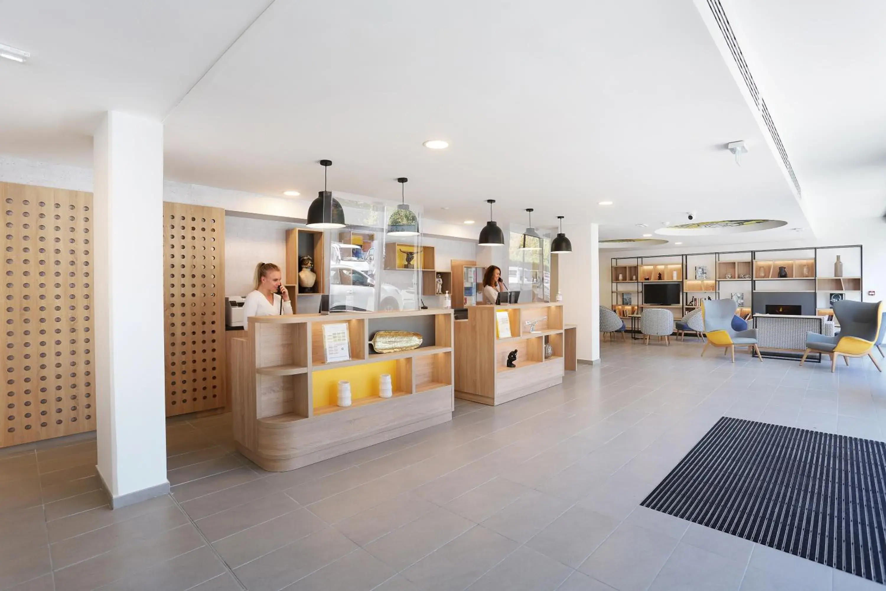 Lobby or reception in Appart Hotel Odalys City Toulouse Centre Compans Caffarelli Lobby or reception in Appart Hotel Odalys City Toulouse Centre Compans Caffarelli