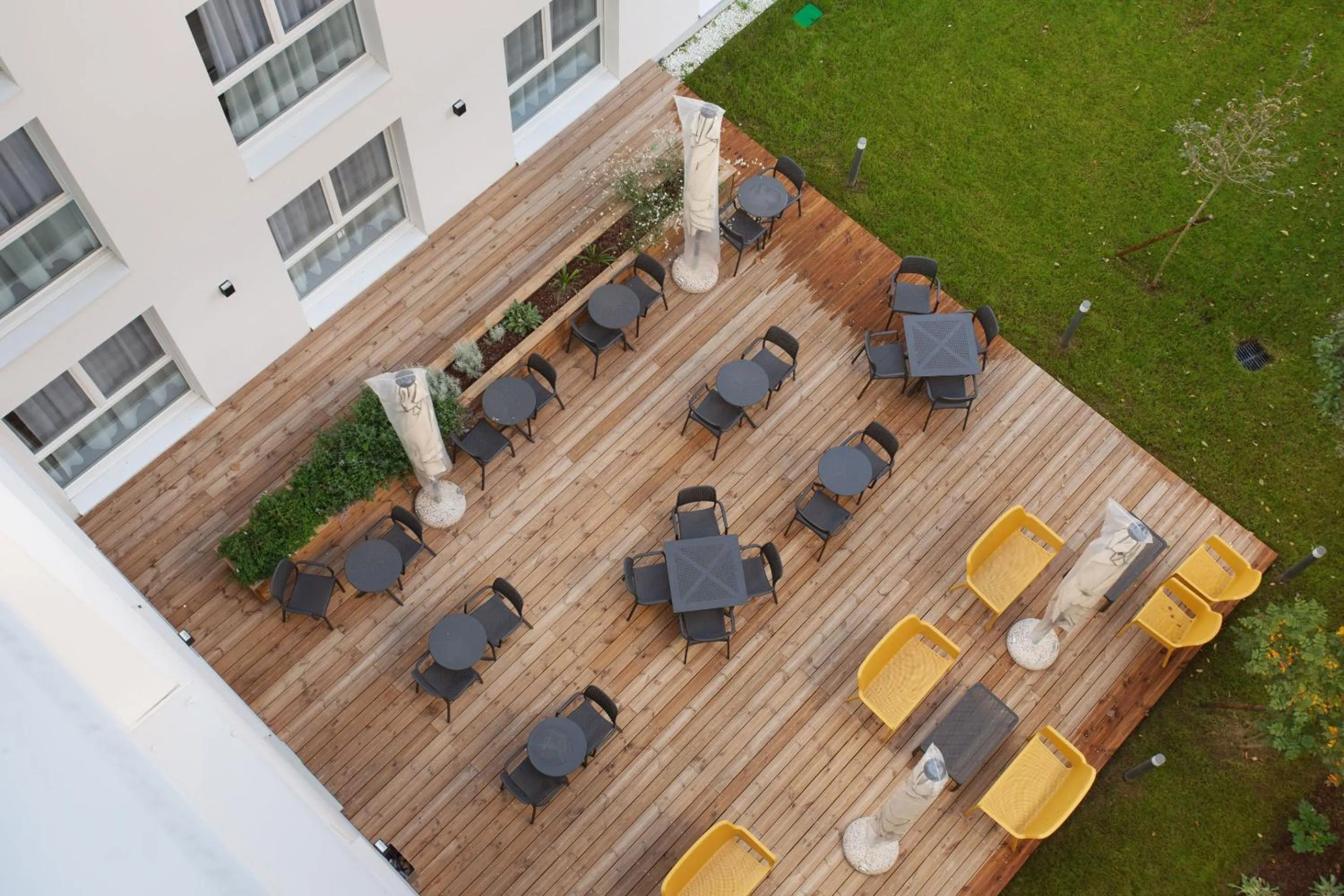 Patio in Appart Hotel Odalys City Toulouse Centre Compans Caffarelli