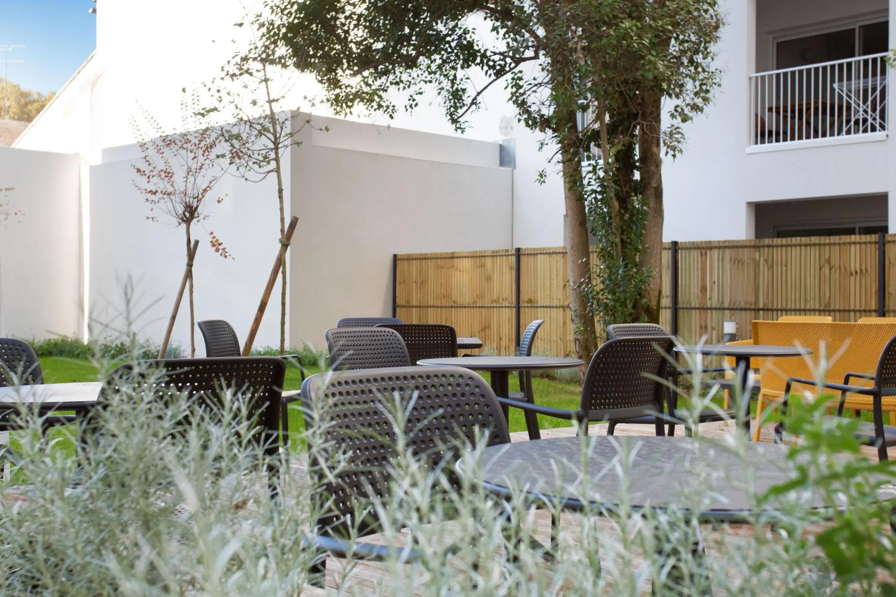 Patio in Appart Hotel Odalys City Toulouse Centre Compans Caffarelli