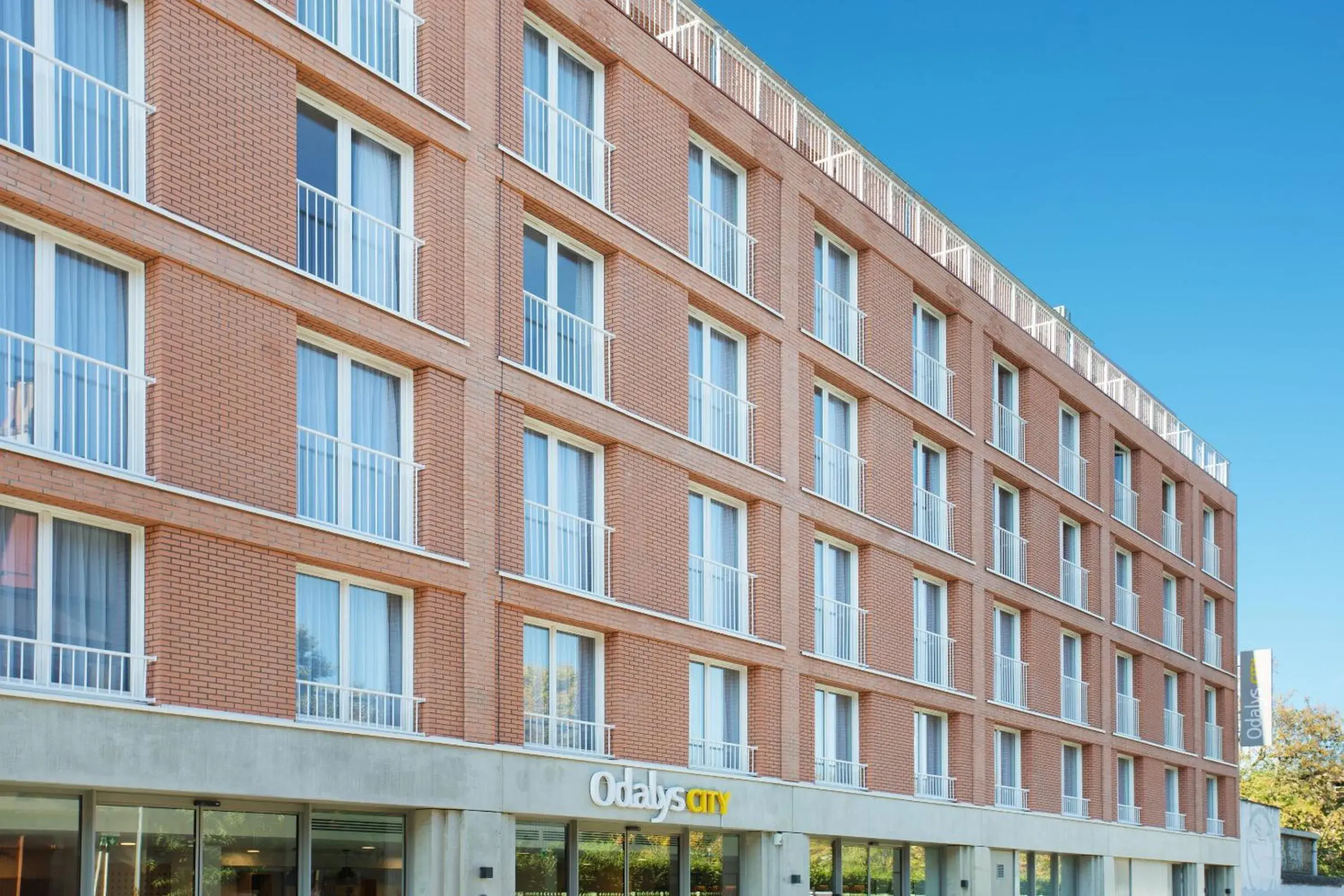 Property building in Appart Hotel Odalys City Toulouse Centre Compans Caffarelli Property building in Appart Hotel Odalys City Toulouse Centre Compans Caffarelli