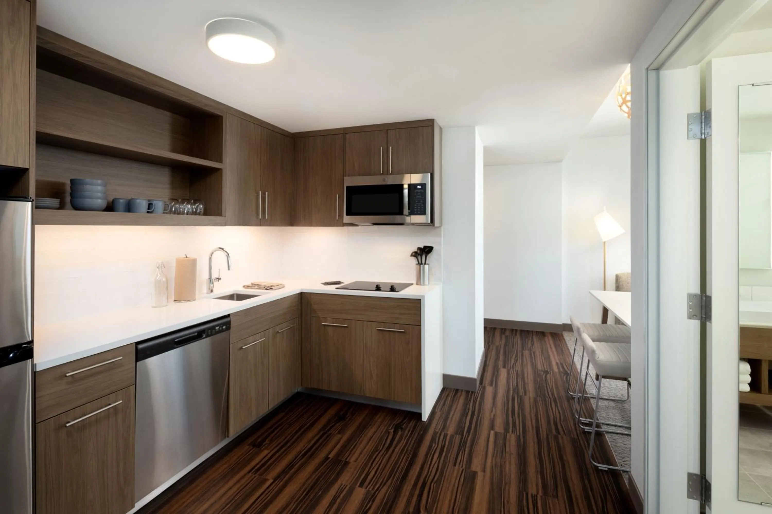 Kitchen or kitchenette in Element Austin at The Domain