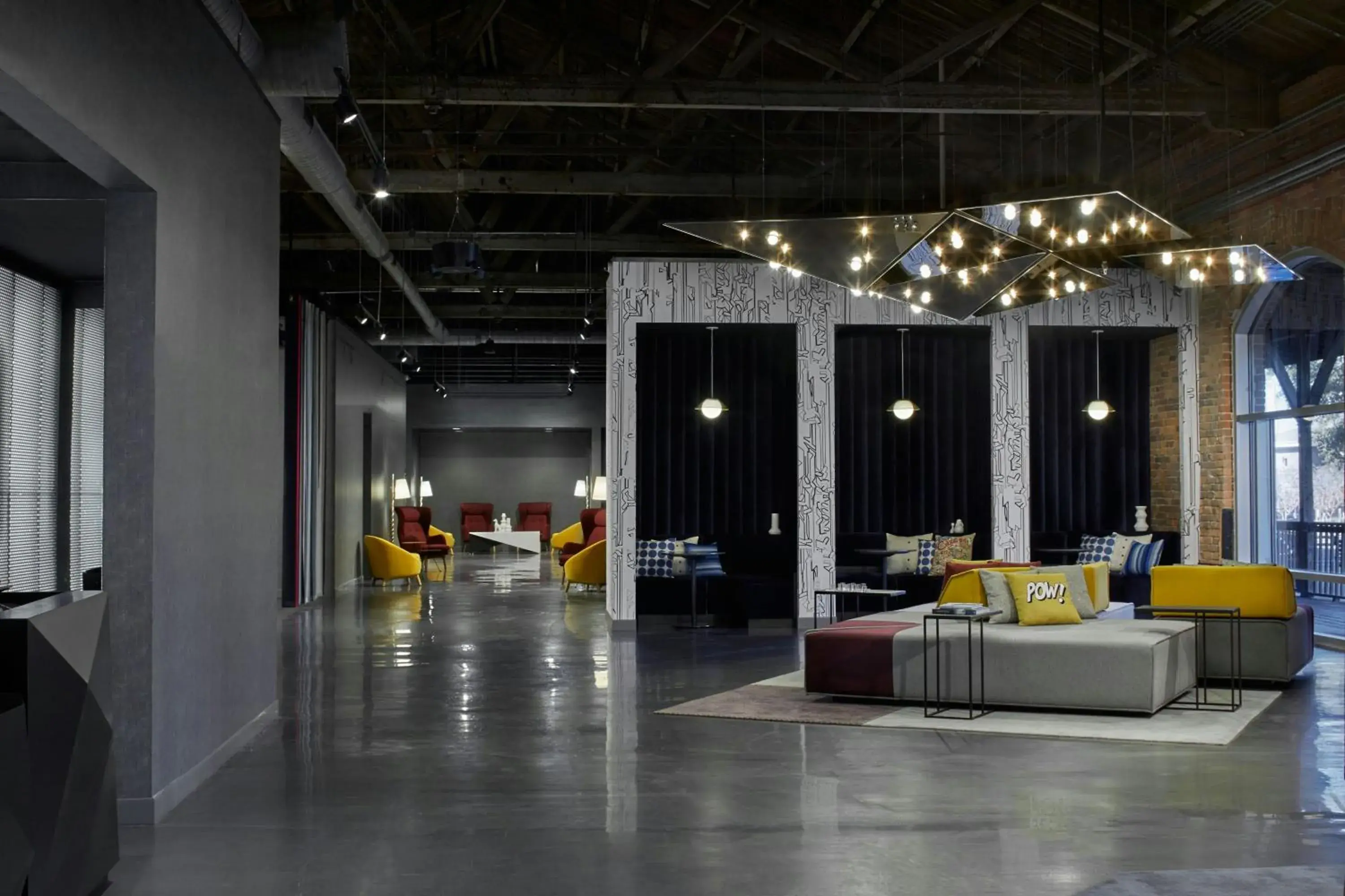 Lobby or reception in Aloft Wilmington at Coastline Center Lobby or reception in Aloft Wilmington at Coastline Center