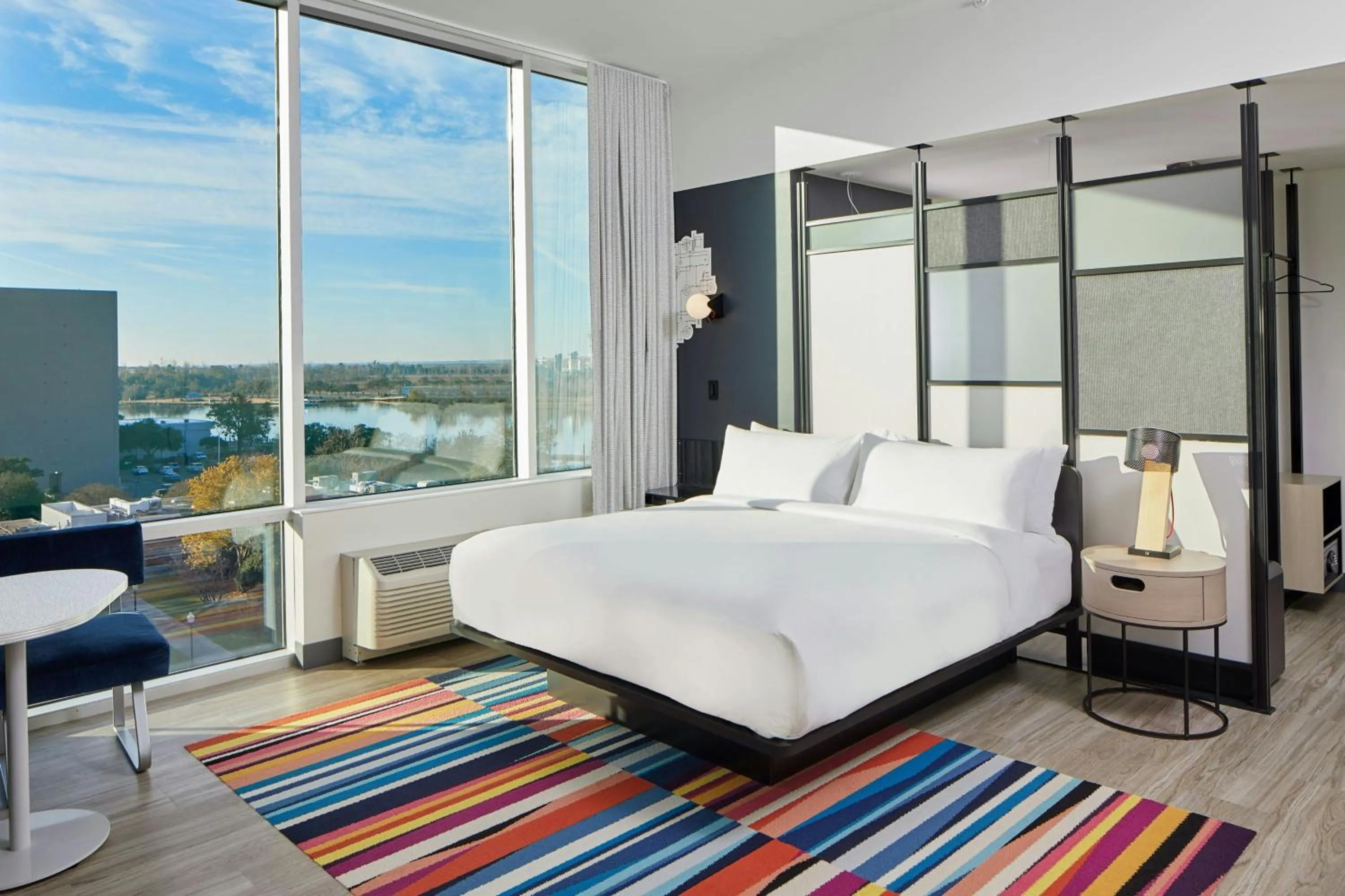 Photo of the whole room, Bed in Aloft Wilmington at Coastline Center