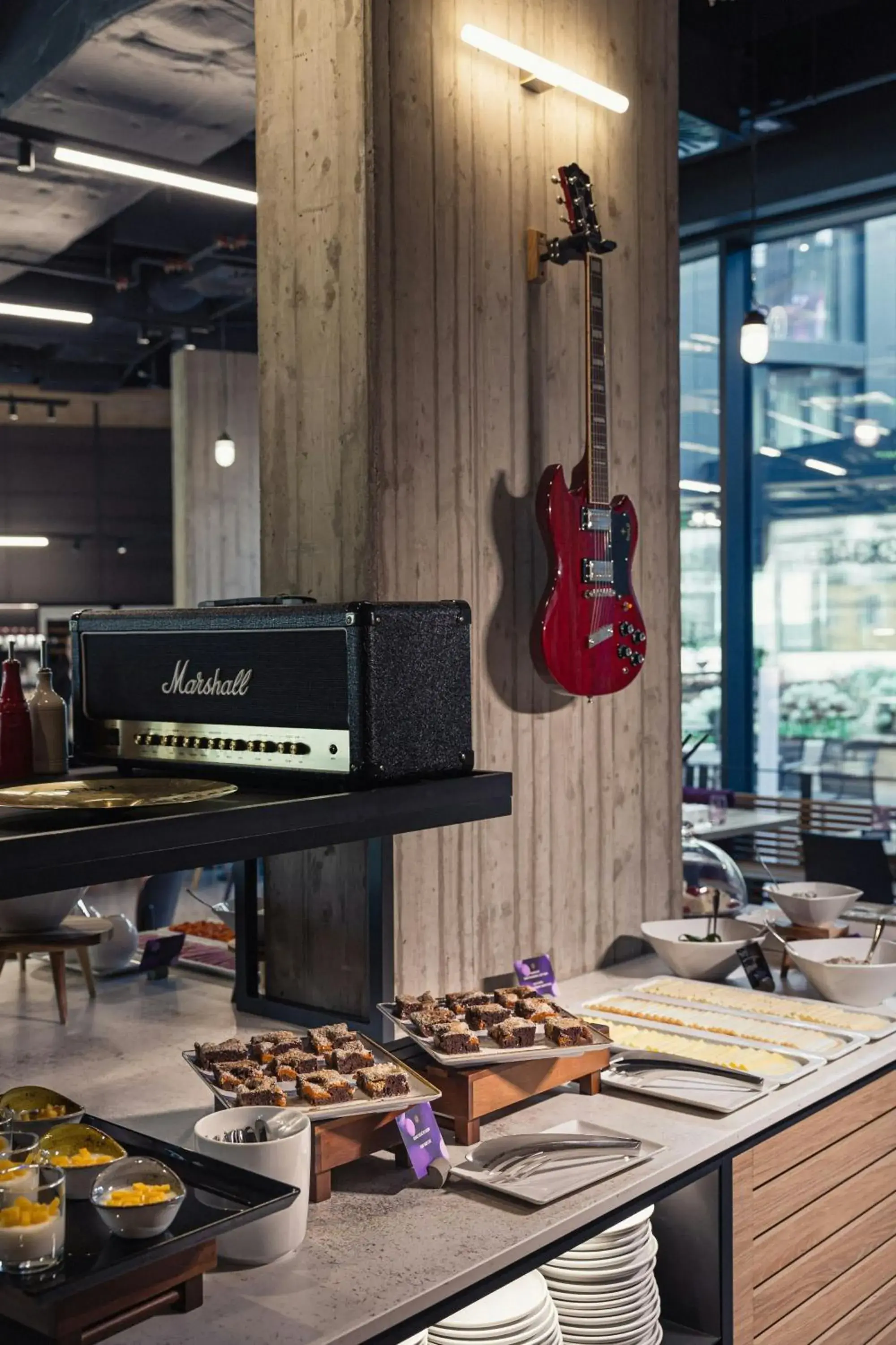 Breakfast in STAGES HOTEL Prague, a Tribute Portfolio Hotel Breakfast in STAGES HOTEL Prague, a Tribute Portfolio Hotel