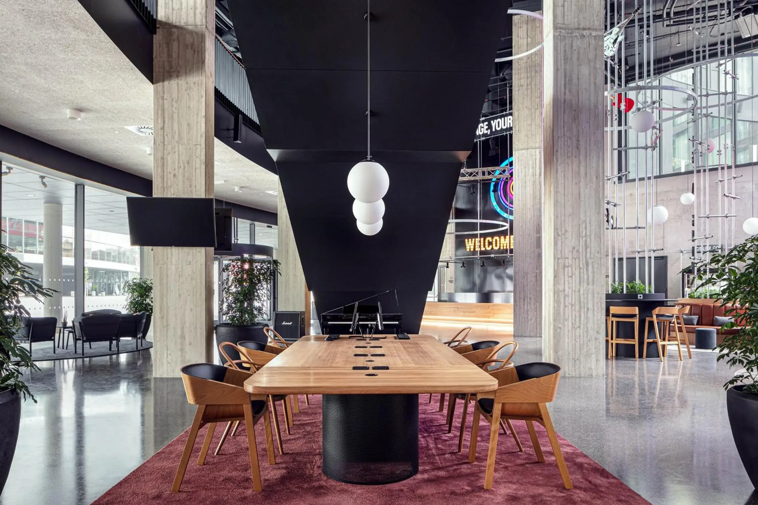 Lobby or reception in STAGES HOTEL Prague, a Tribute Portfolio Hotel Lobby or reception in STAGES HOTEL Prague, a Tribute Portfolio Hotel