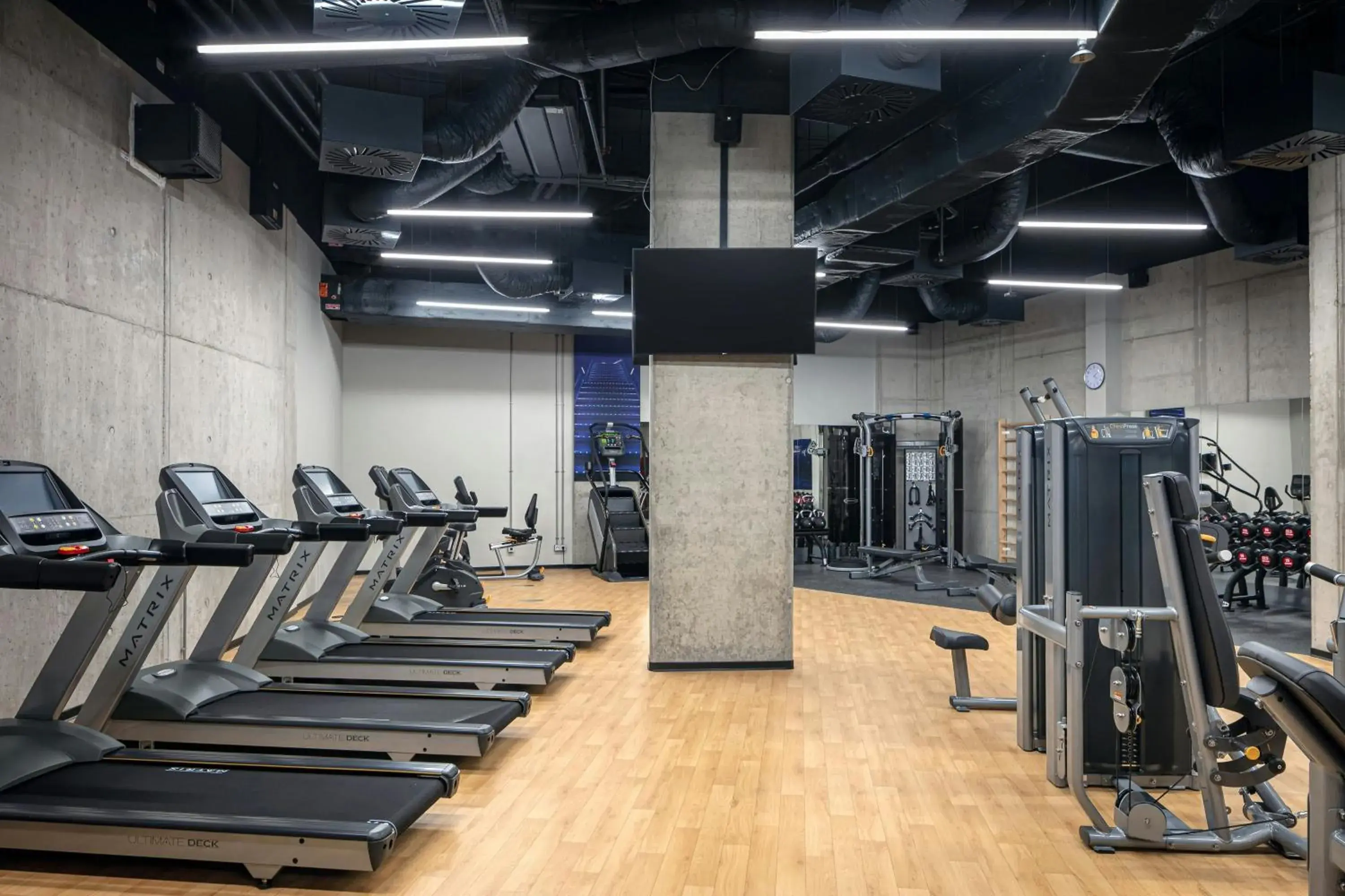 Fitness centre/facilities in STAGES HOTEL Prague, a Tribute Portfolio Hotel Fitness centre/facilities in STAGES HOTEL Prague, a Tribute Portfolio Hotel