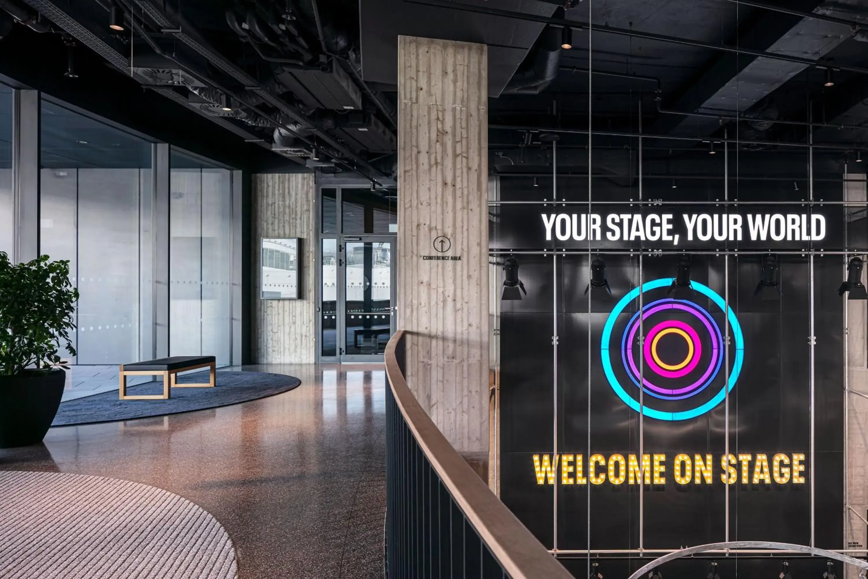 Lobby or reception in STAGES HOTEL Prague, a Tribute Portfolio Hotel Lobby or reception in STAGES HOTEL Prague, a Tribute Portfolio Hotel