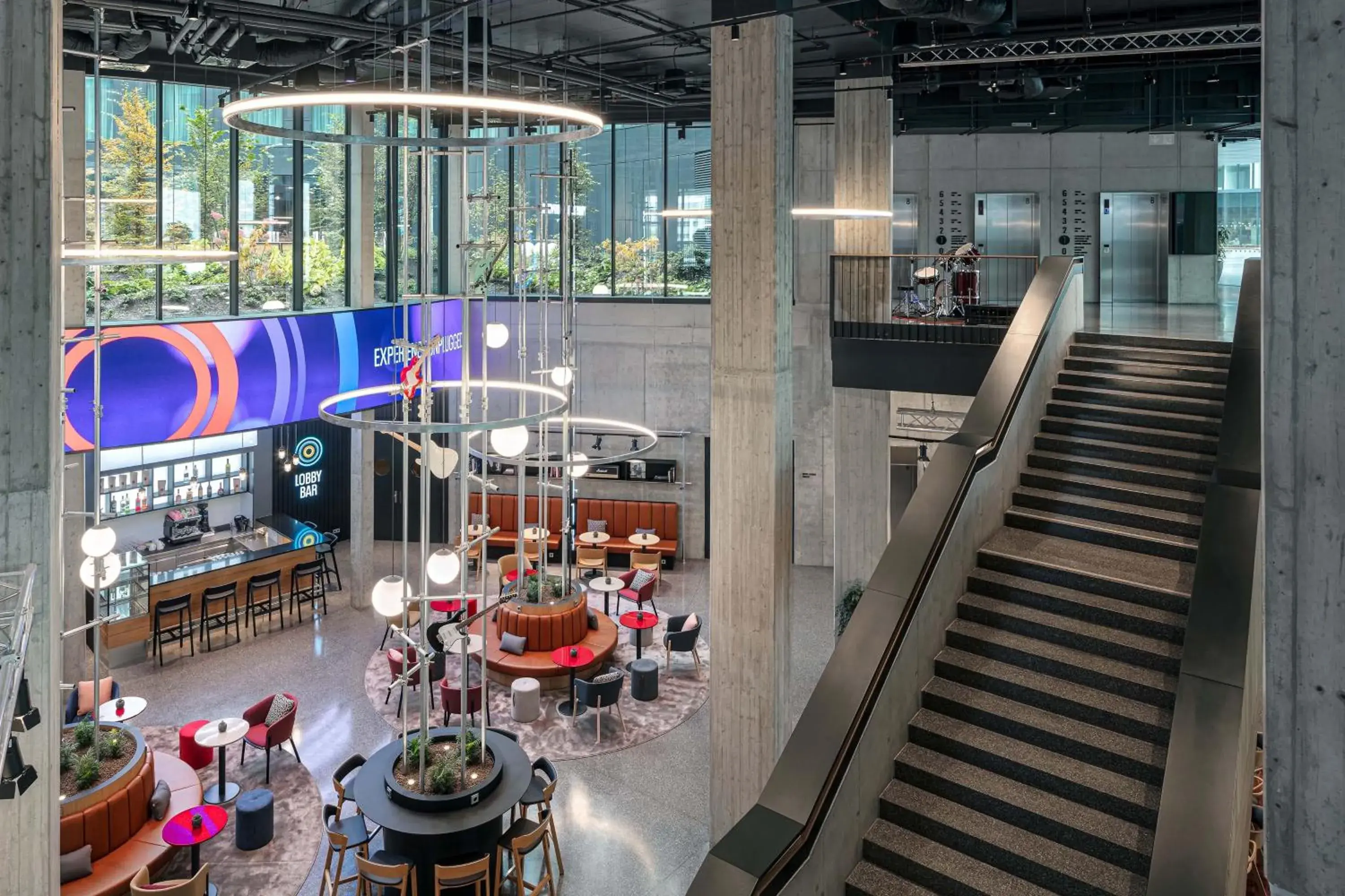 Lobby or reception in STAGES HOTEL Prague, a Tribute Portfolio Hotel Lobby or reception in STAGES HOTEL Prague, a Tribute Portfolio Hotel