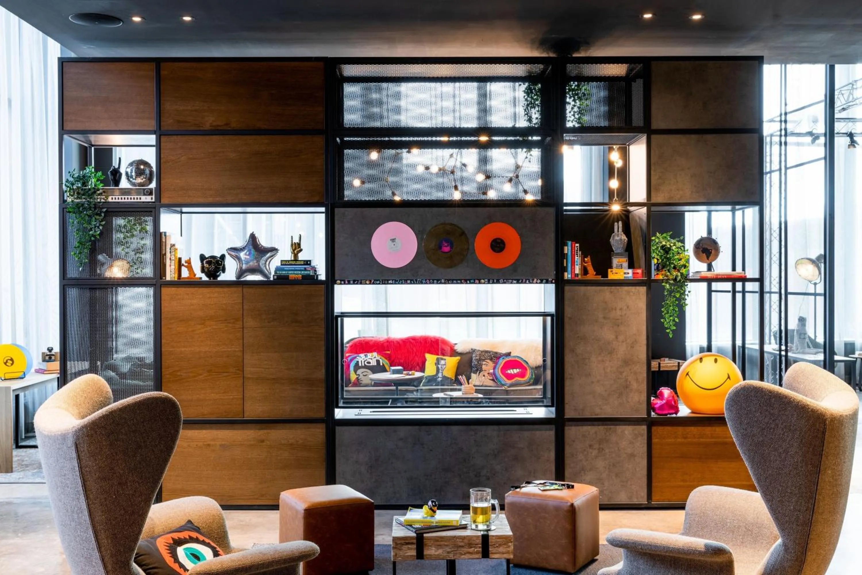 Lobby or reception in Moxy Glasgow SEC