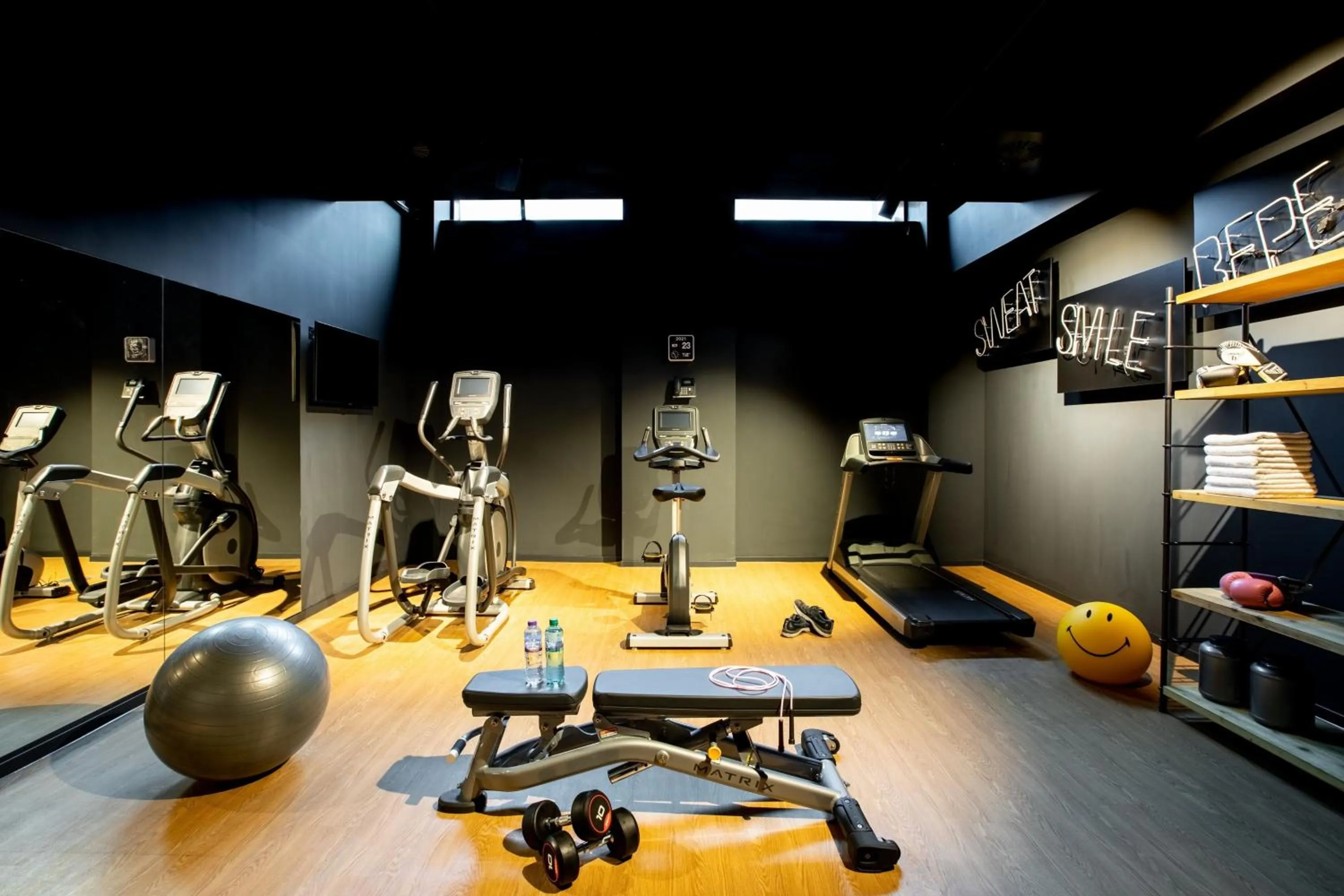Fitness centre/facilities in Moxy Glasgow SEC