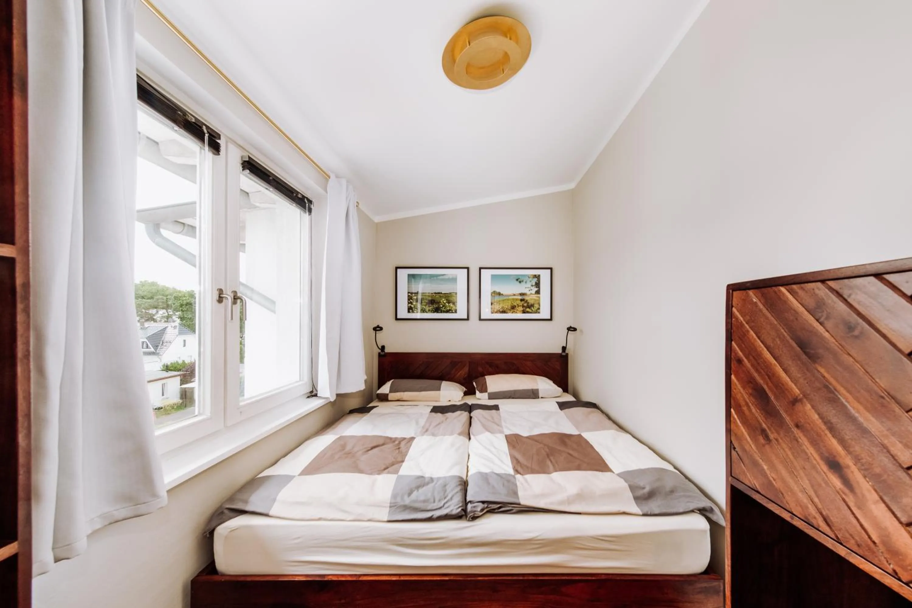 Bedroom, Bed in Sonne-Strand-Binz
