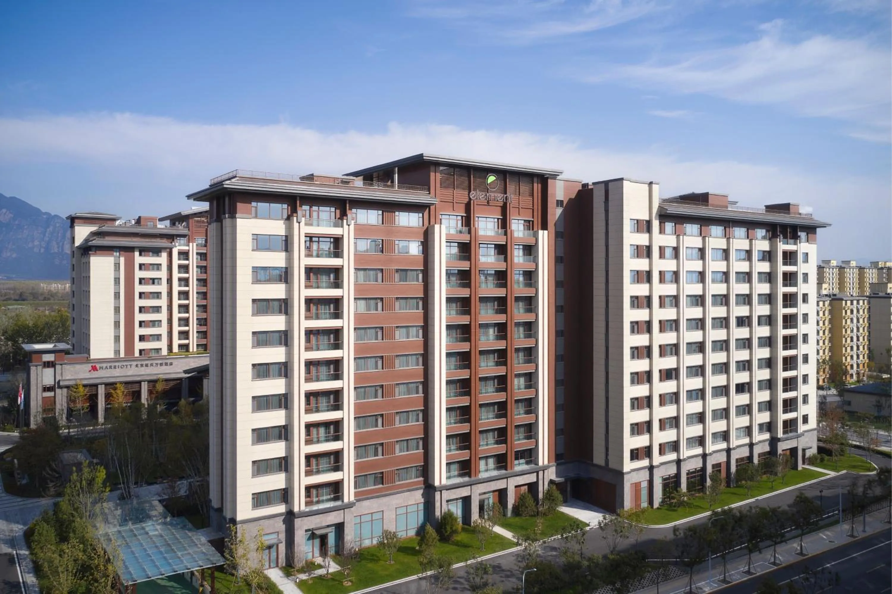 Property building in Element Beijing Yanqing