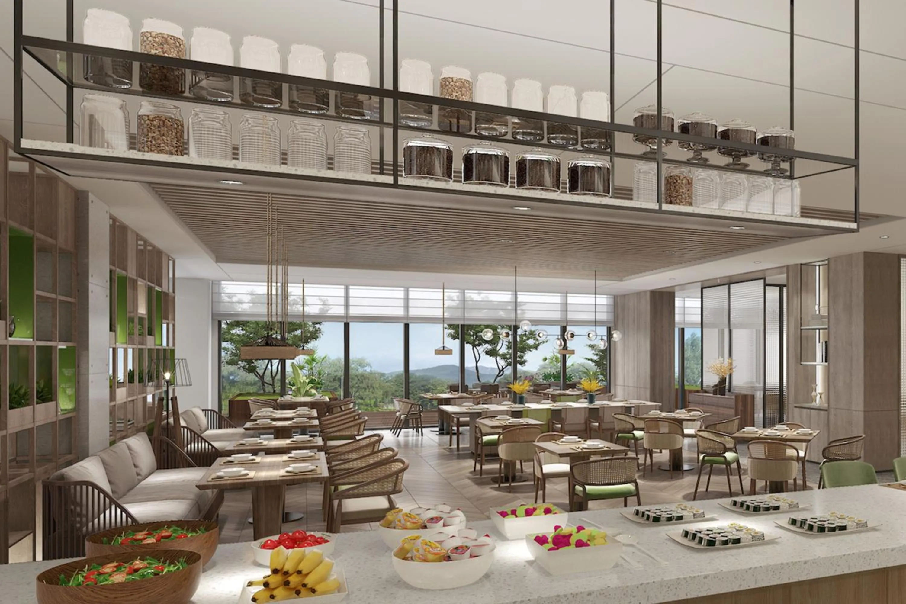 Restaurant/places to eat in Element Beijing Yanqing