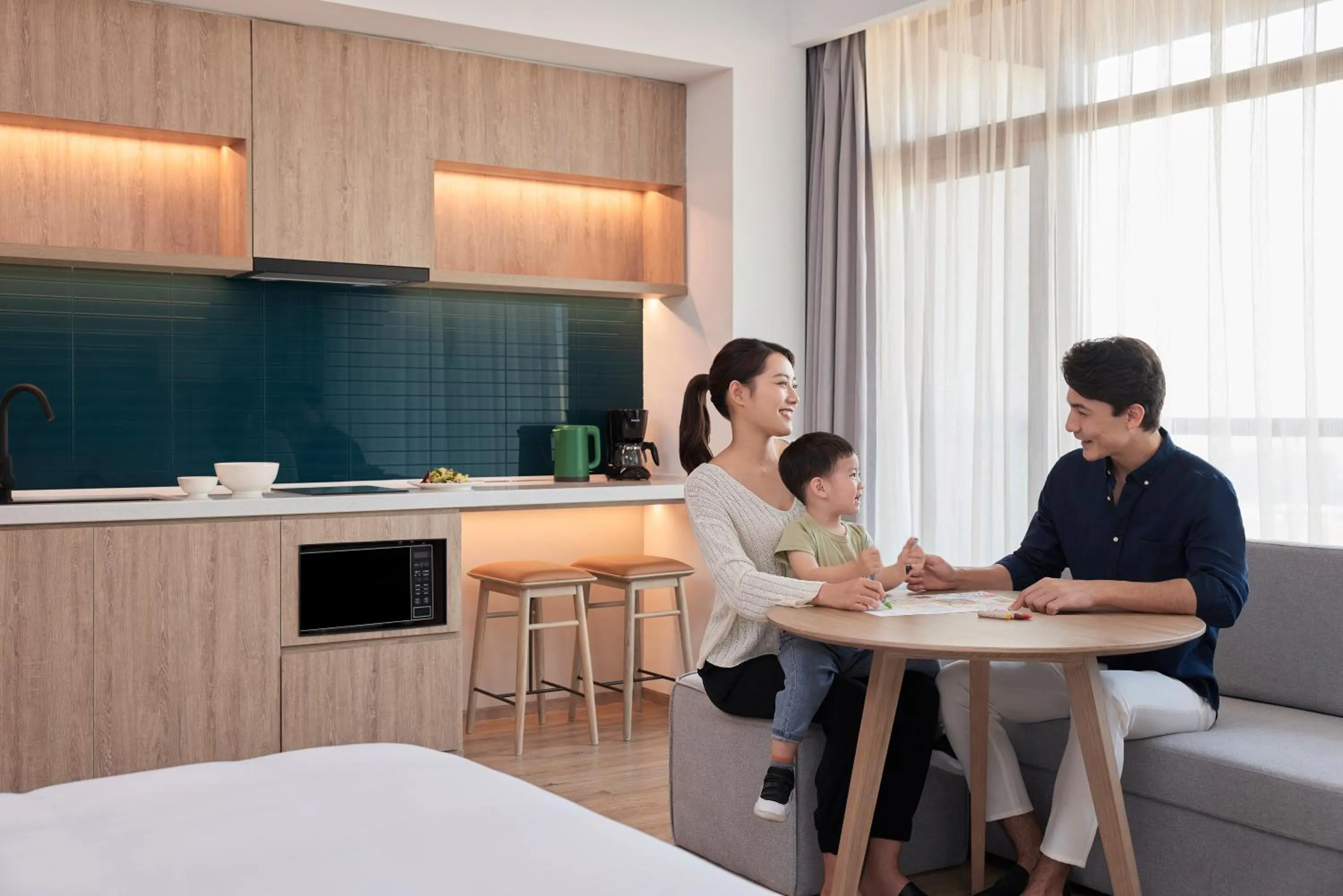 Kitchen or kitchenette in Element Beijing Yanqing