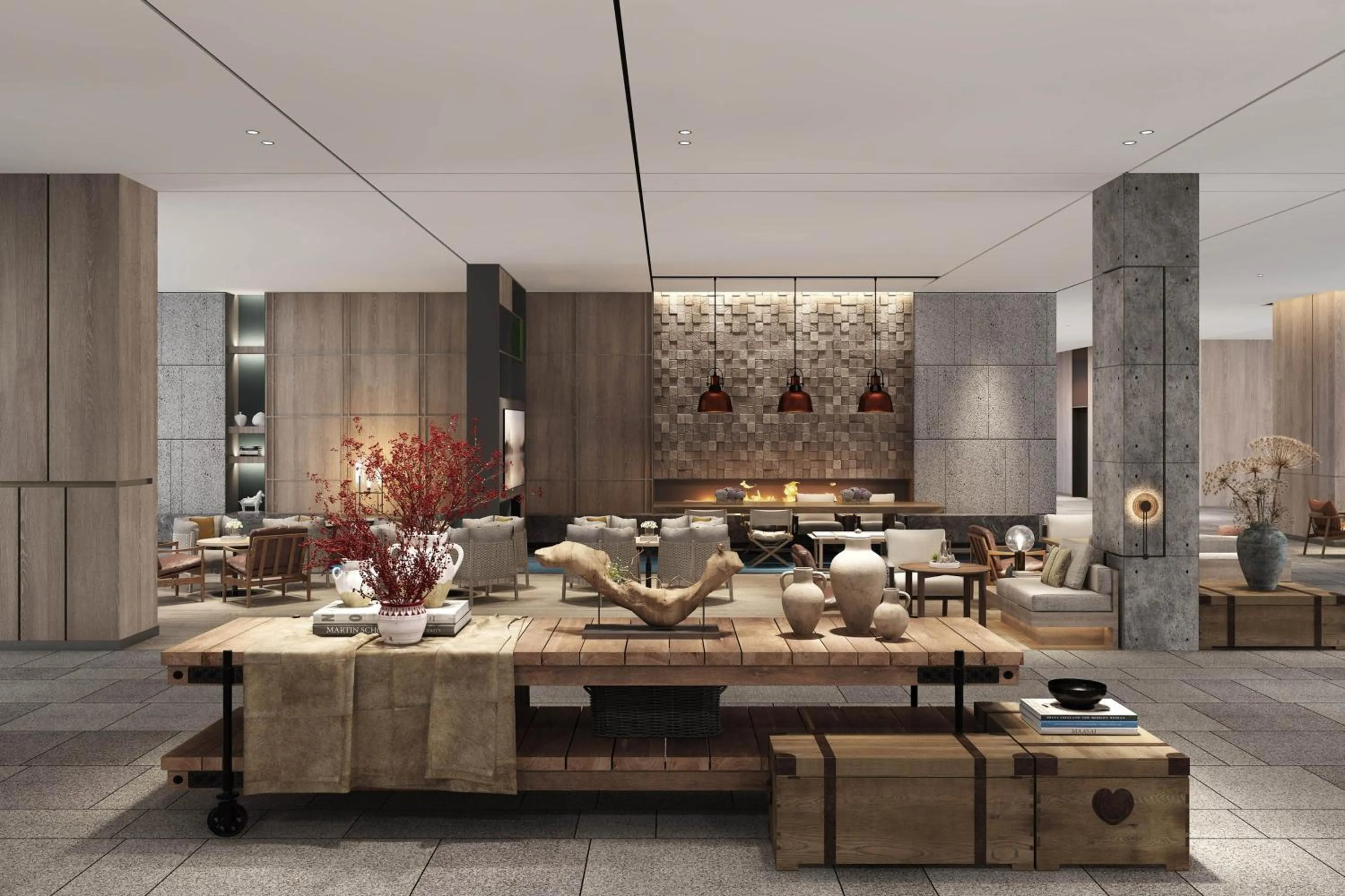 Lobby or reception in Element Beijing Yanqing