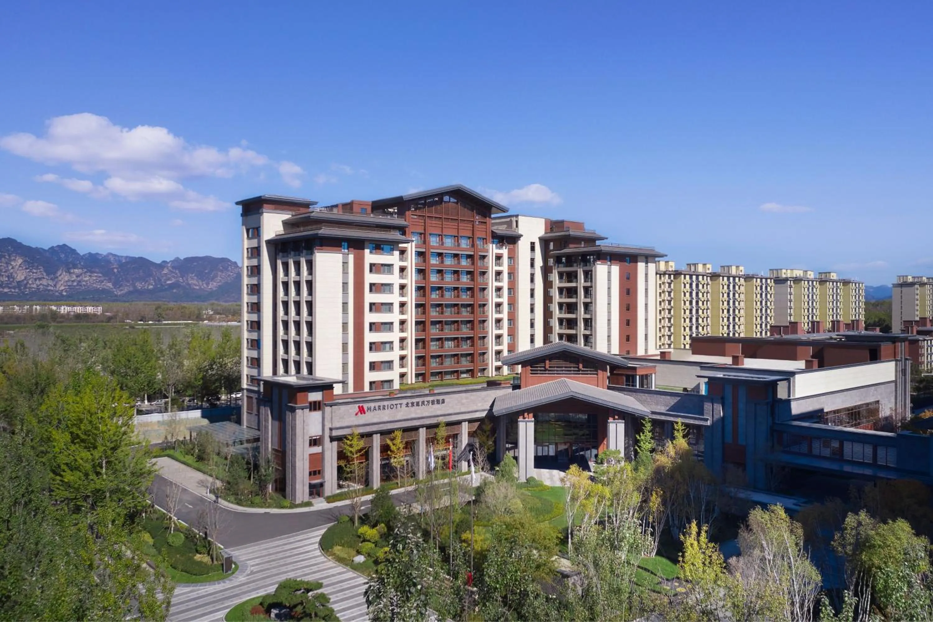 Property building in Beijing Marriott Hotel Yanqing