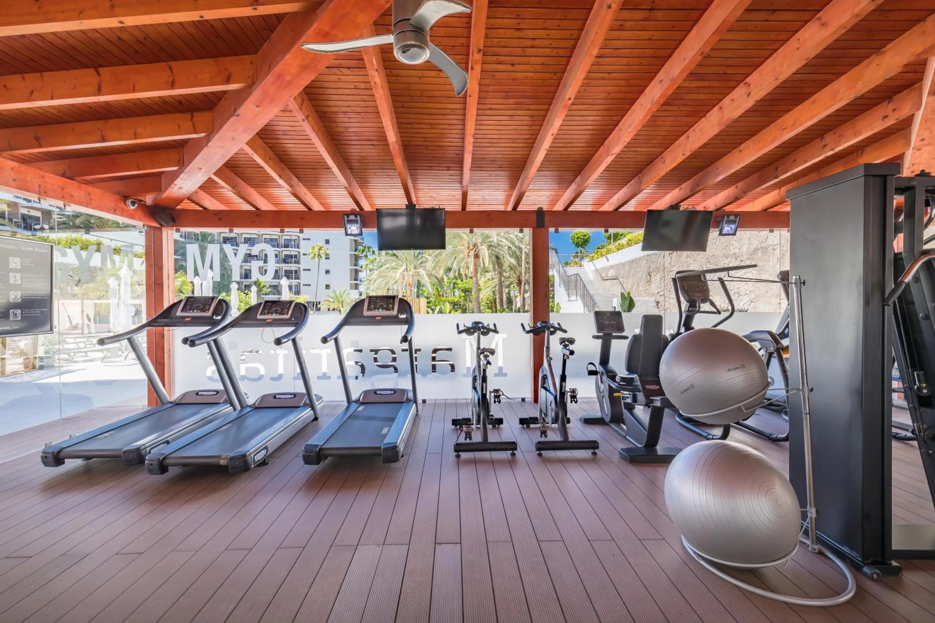 Fitness centre/facilities in Barceló Margaritas Royal Level Adults Only