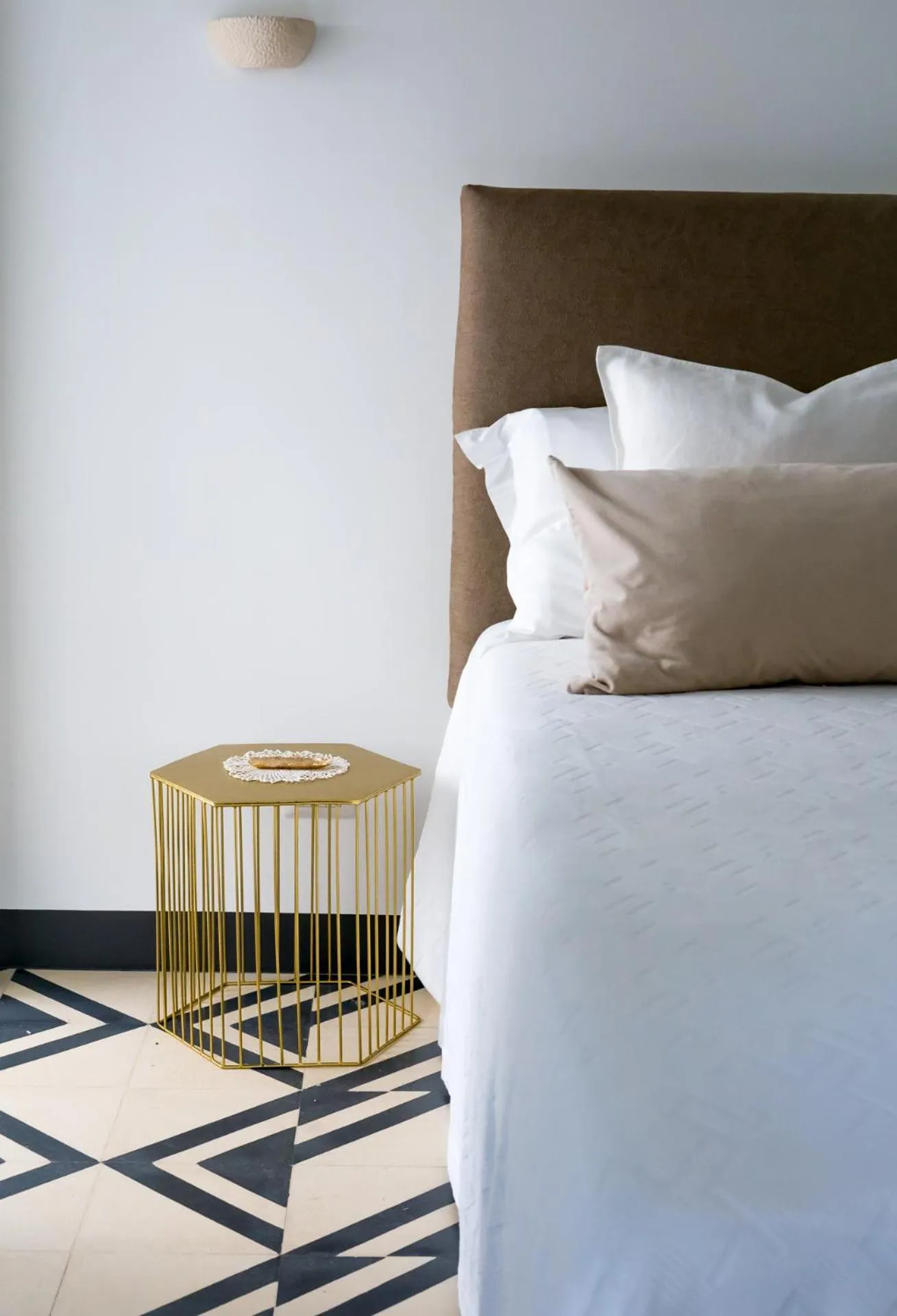 Bed in Villa Aurelia Suites and Apartments