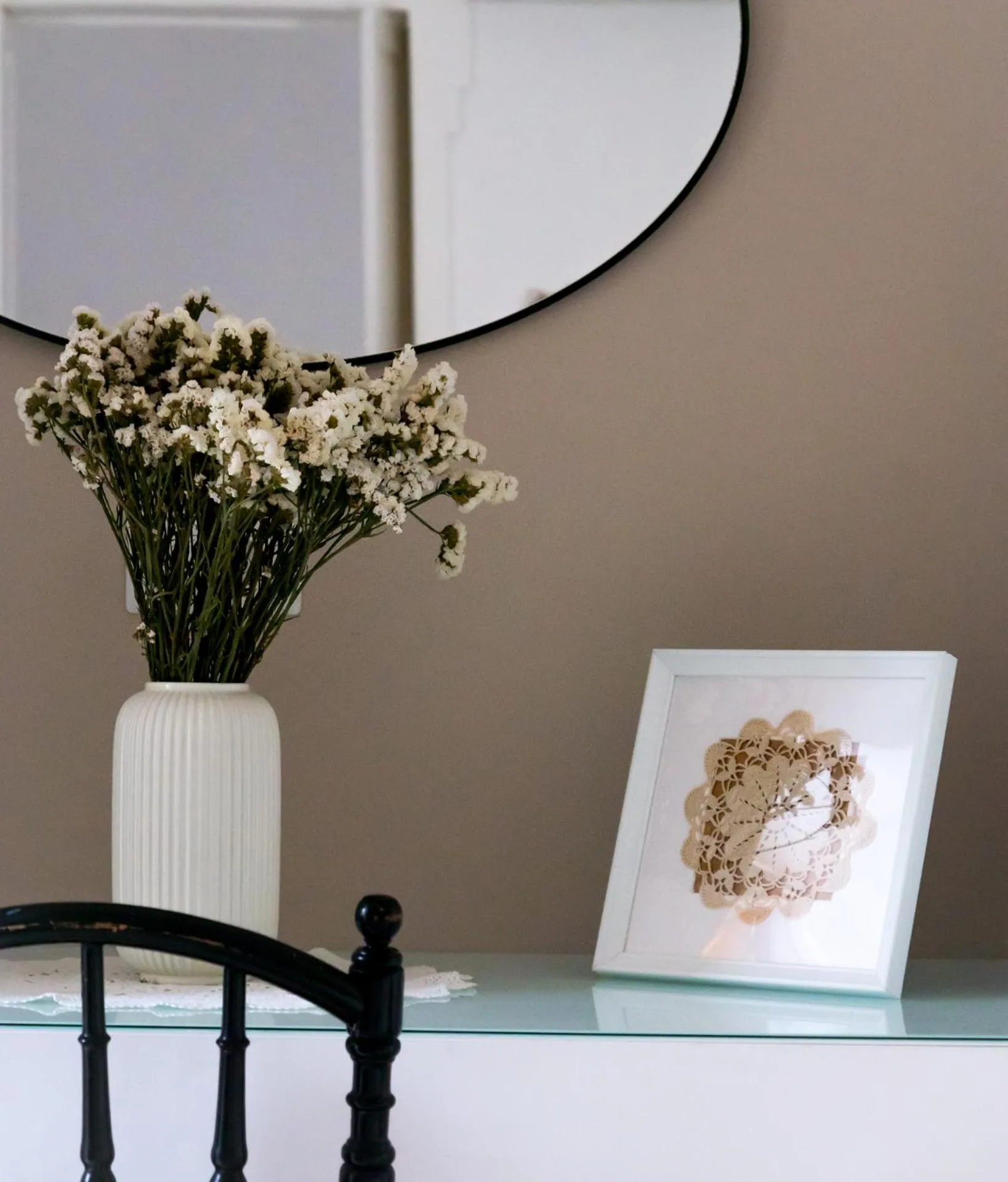 Decorative detail in Villa Aurelia Suites and Apartments