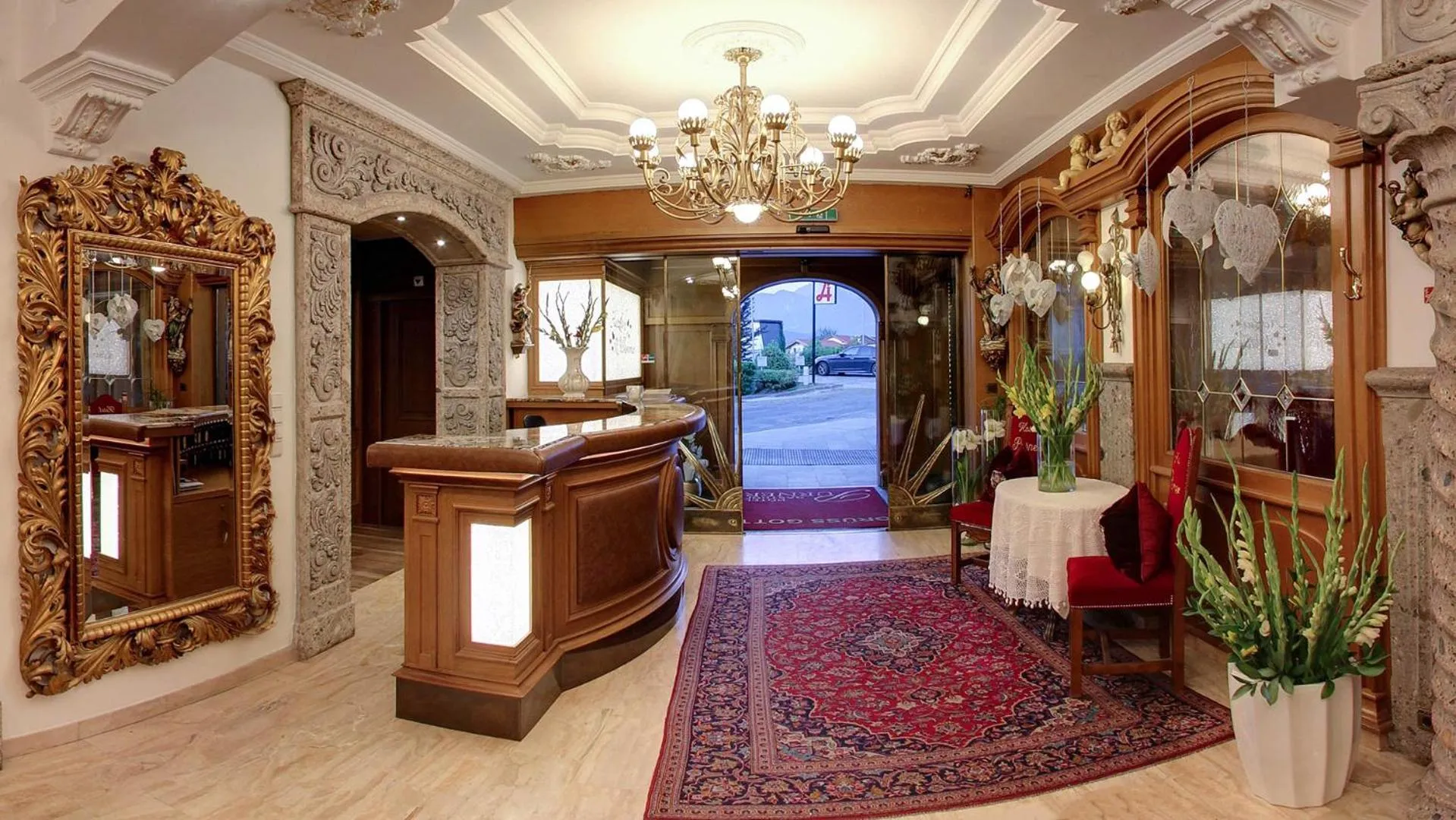 Lobby or reception in Hotel Purner