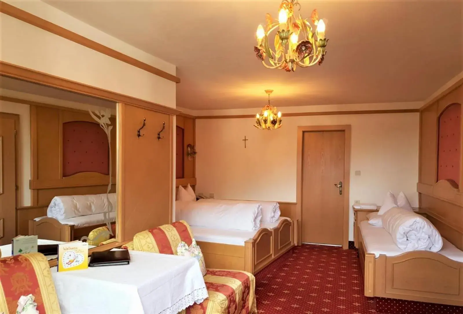 Triple Room with Balcony in Hotel Purner Triple Room with Balcony in Hotel Purner