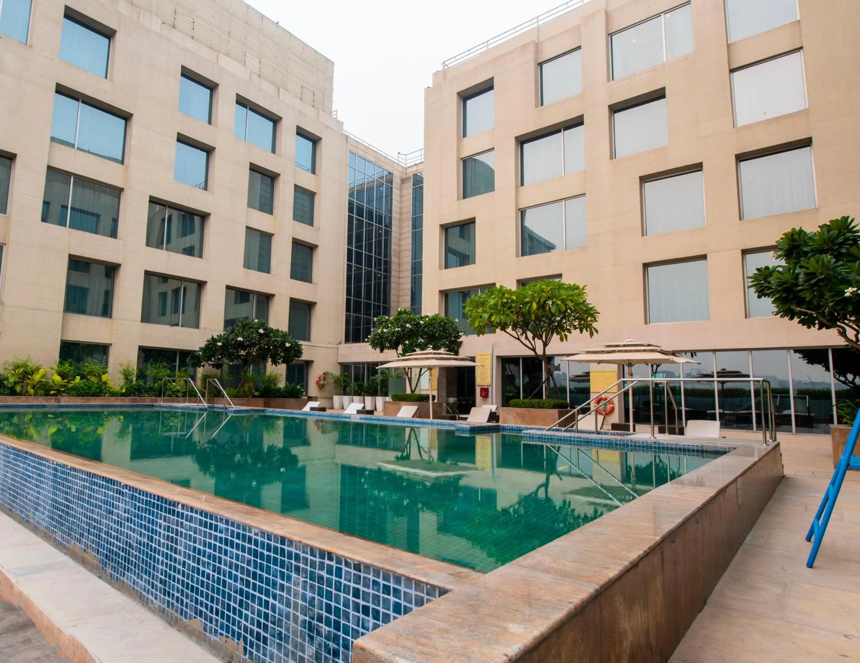 Swimming pool in Holiday Inn New Delhi Aerocity by IHG