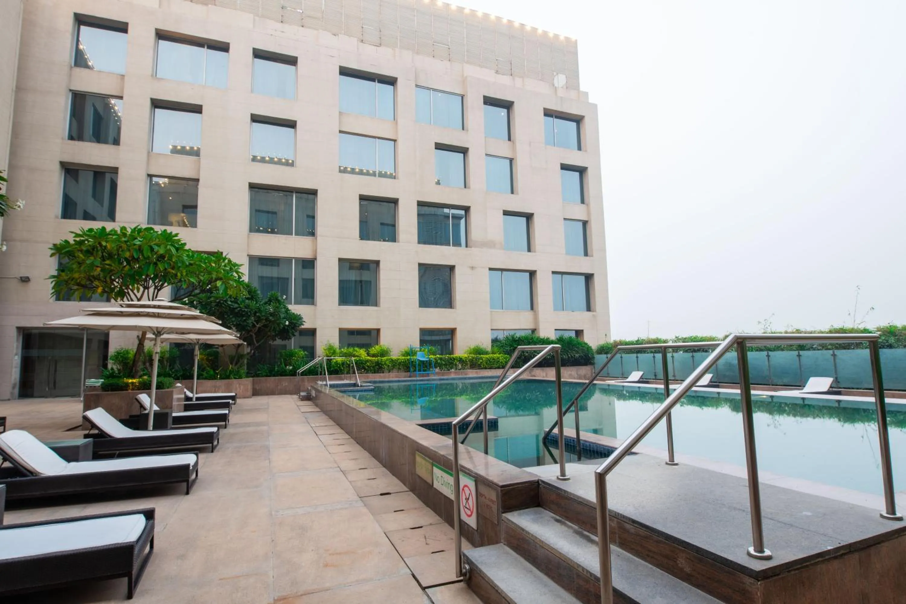 Swimming pool in Holiday Inn New Delhi Aerocity by IHG