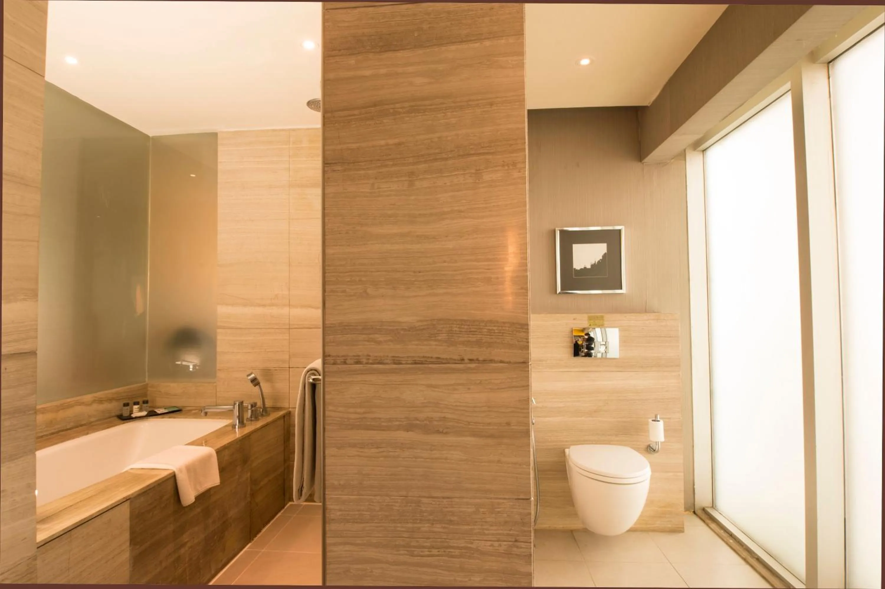 Bathroom in Holiday Inn New Delhi Aerocity by IHG