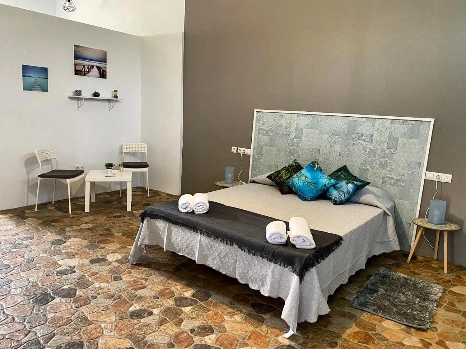 Bed in Devmani Hotel Rural