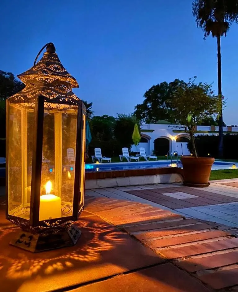 Swimming pool in Devmani Hotel Rural