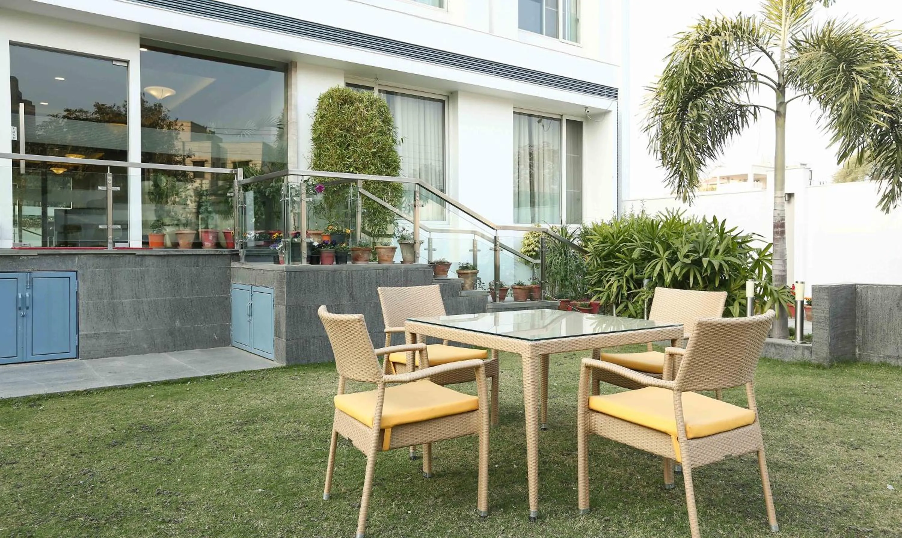 Garden in Treebo Premium Eden Residency Near Sec 29