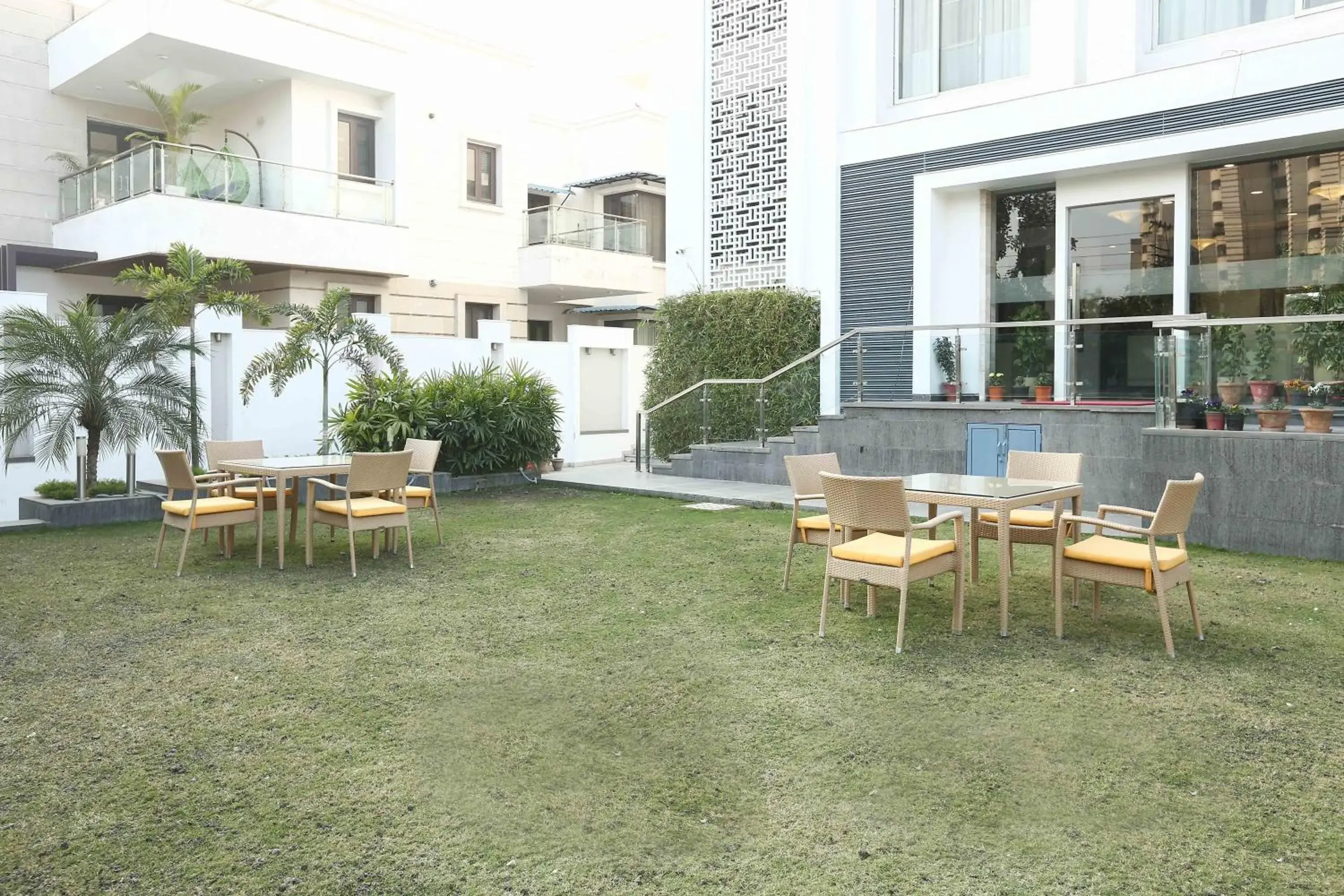Garden view in Treebo Premium Eden Residency Near Sec 29 Garden view in Treebo Premium Eden Residency Near Sec 29