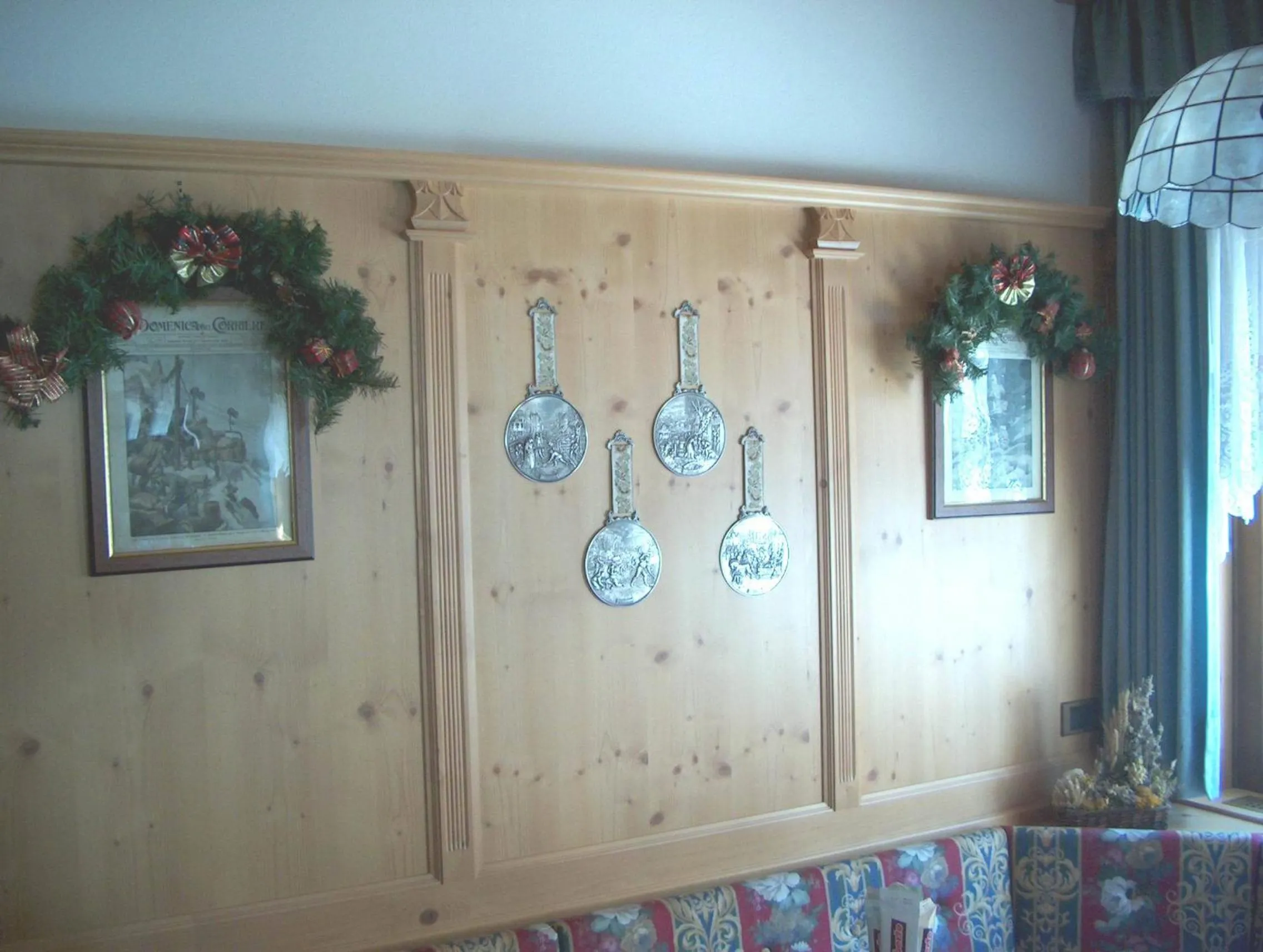 Decorative detail in Hotel Rosalpina