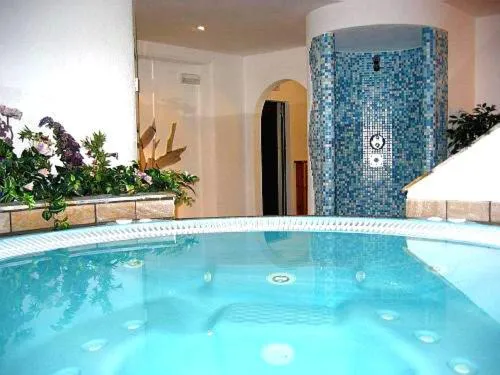 Swimming pool in Hotel Rosalpina