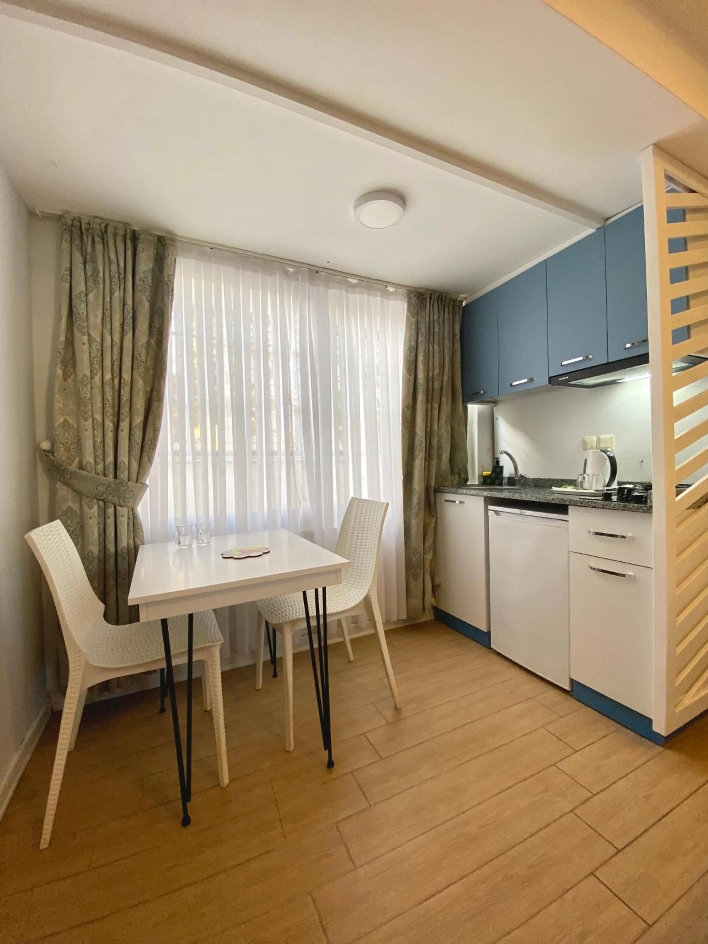 Seating area in Amsterdam Boutique Hotel