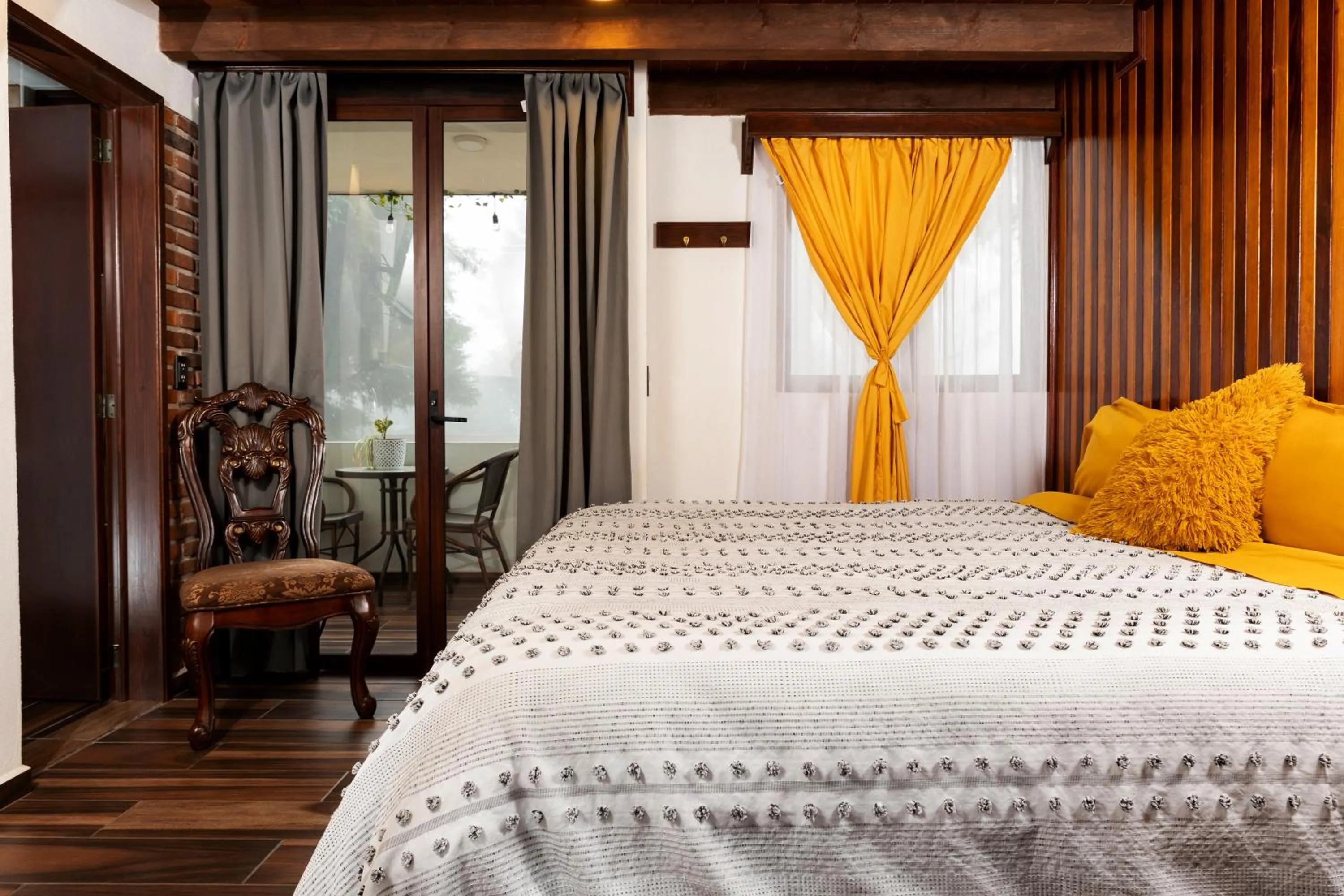 Bed in Cabañas Sierra Verde