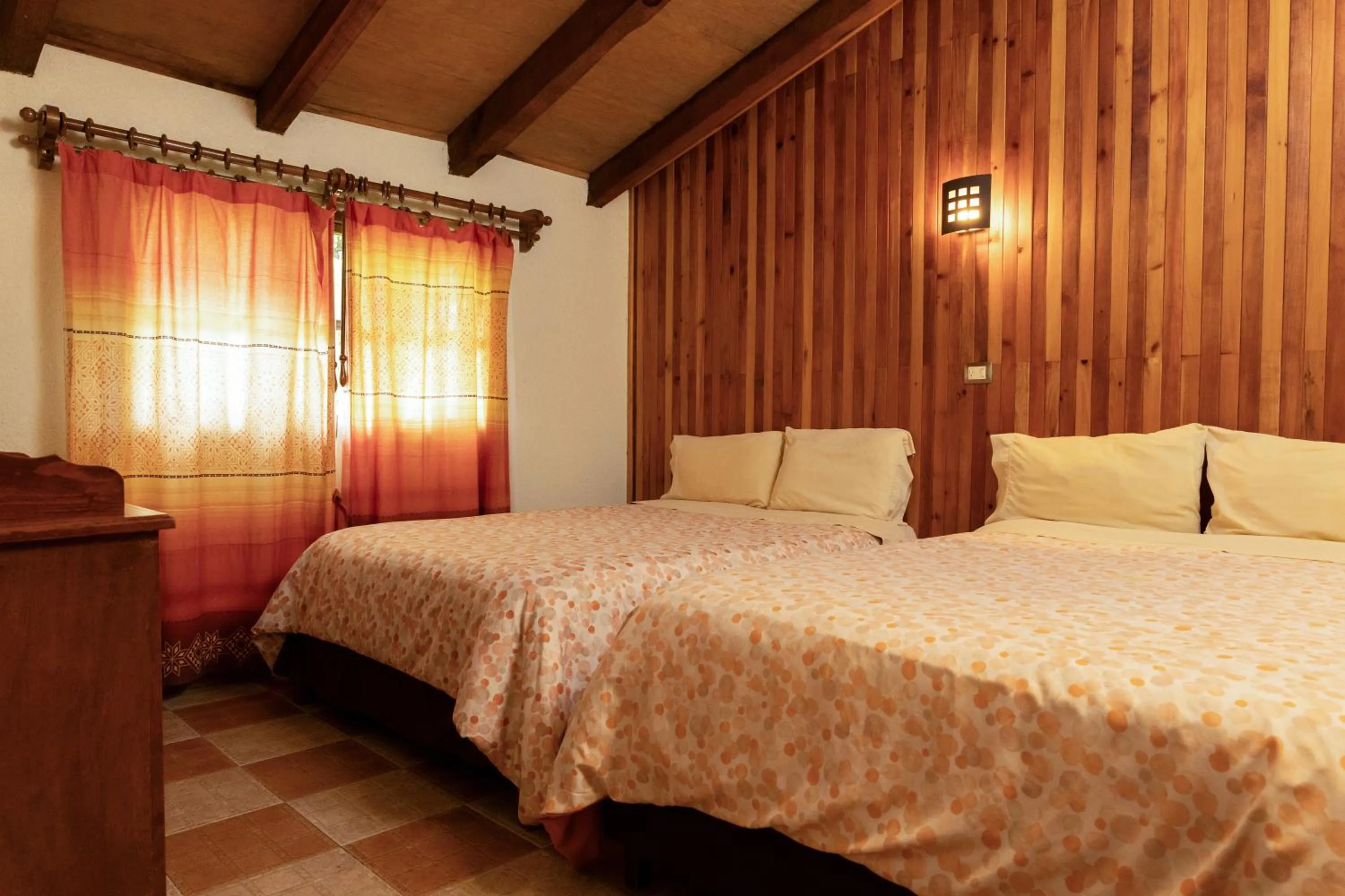 Bed in Cabañas Sierra Verde