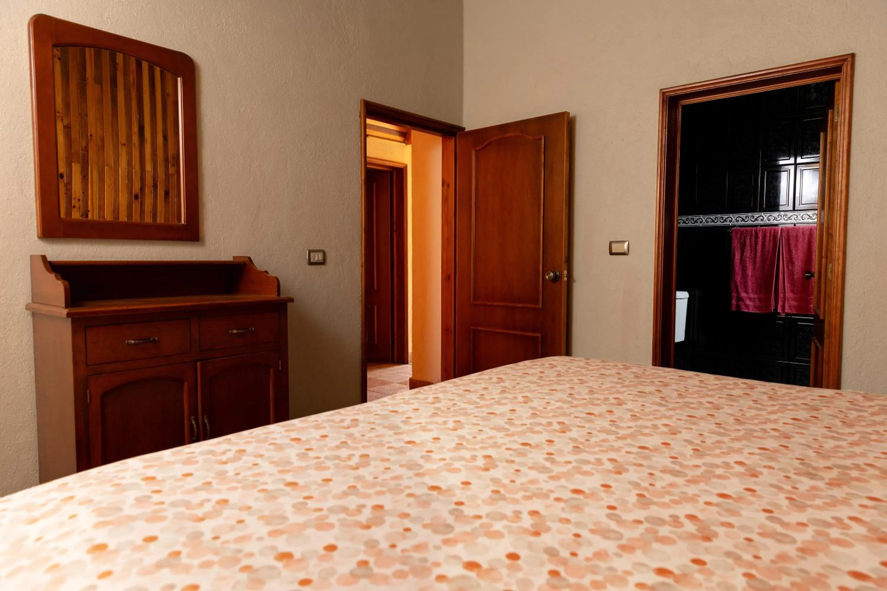 Bed in Cabañas Sierra Verde