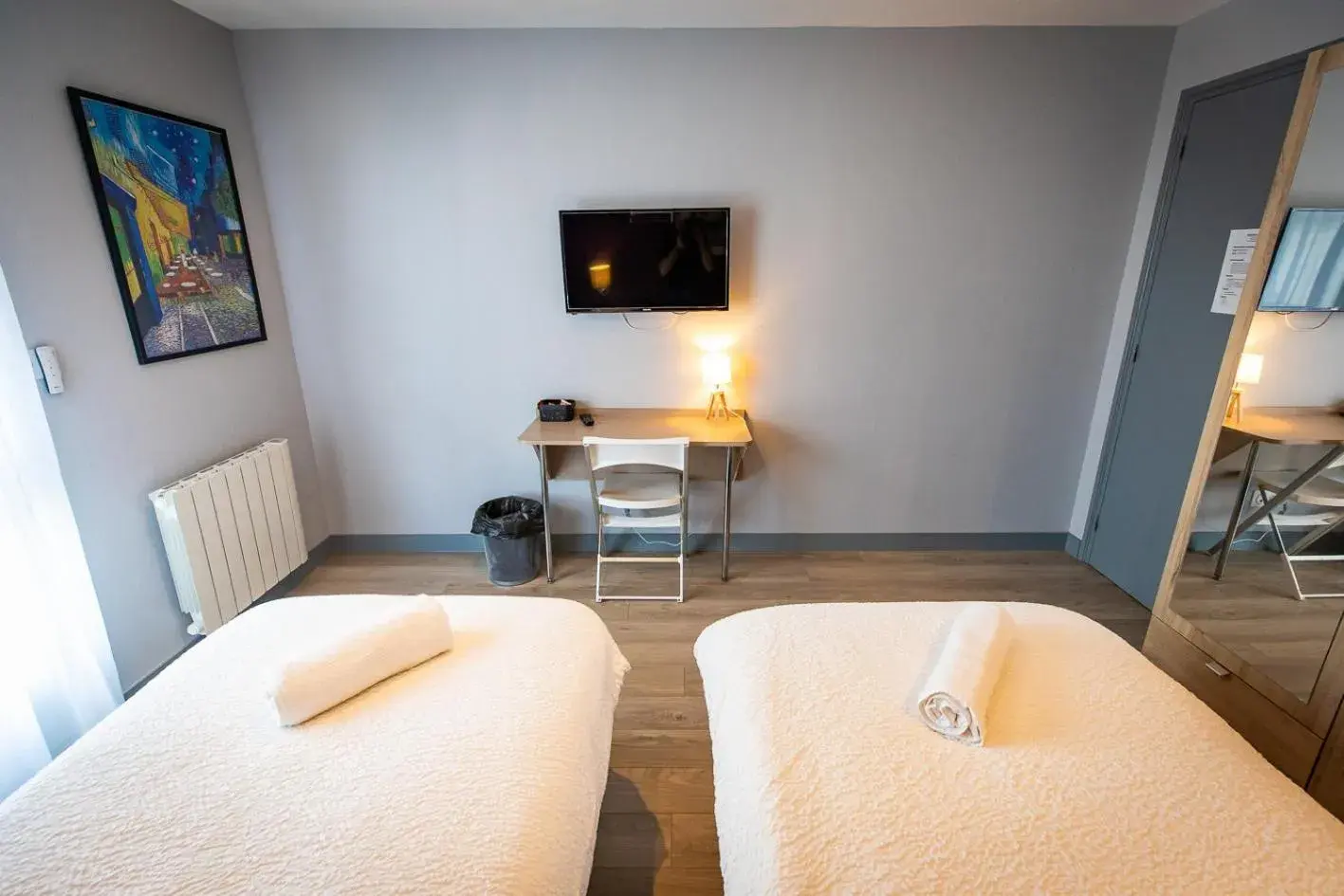 Bed in Résidence Hera Paris Orly Aéroport Bed in Résidence Hera Paris Orly Aéroport