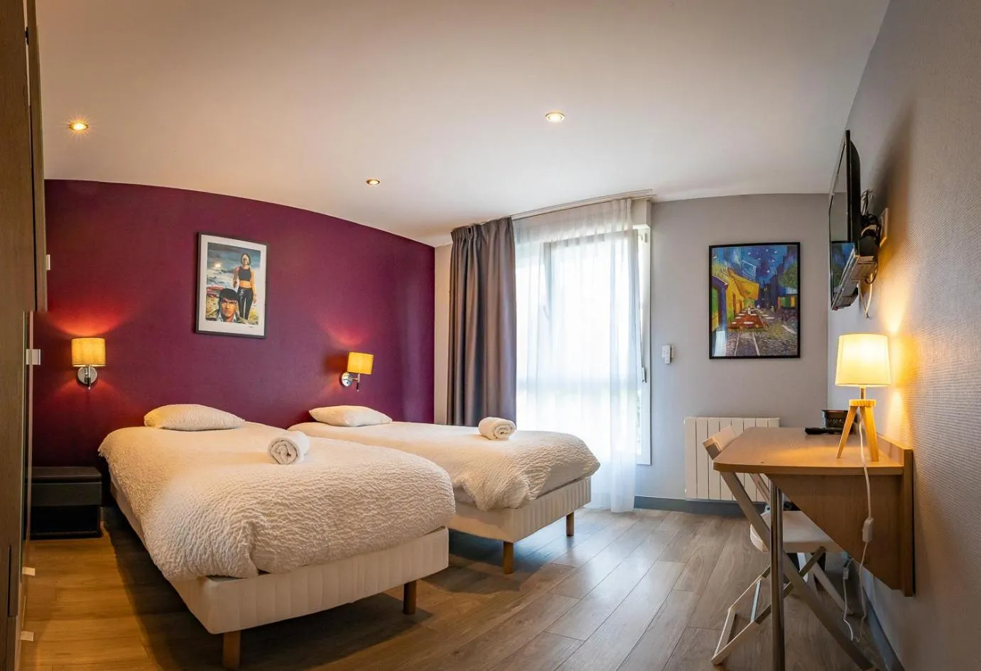 TV and multimedia, Bed in Résidence Hera Paris Orly Aéroport