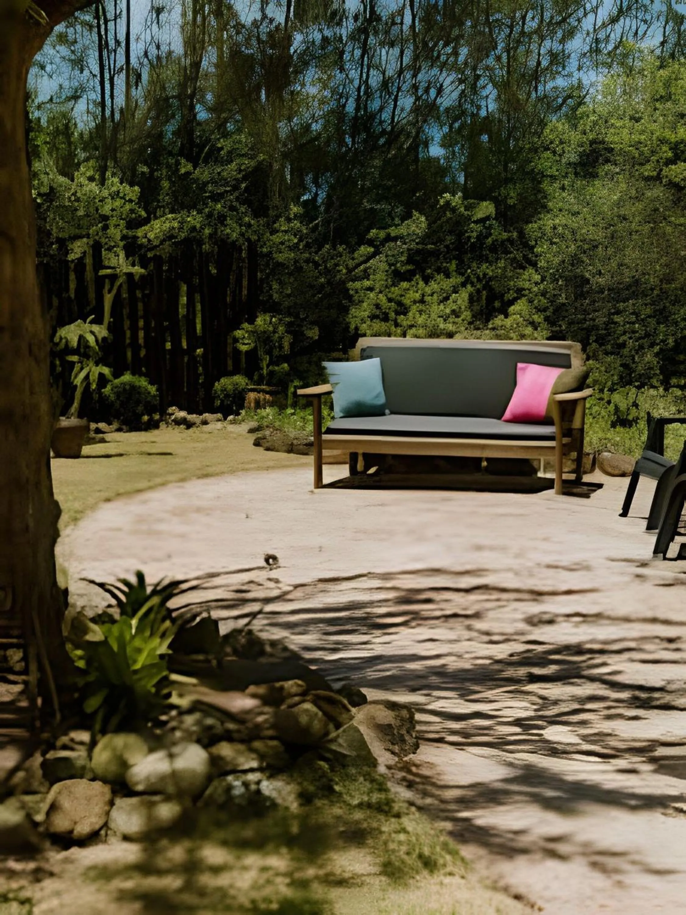 Garden in Villa Sayuri