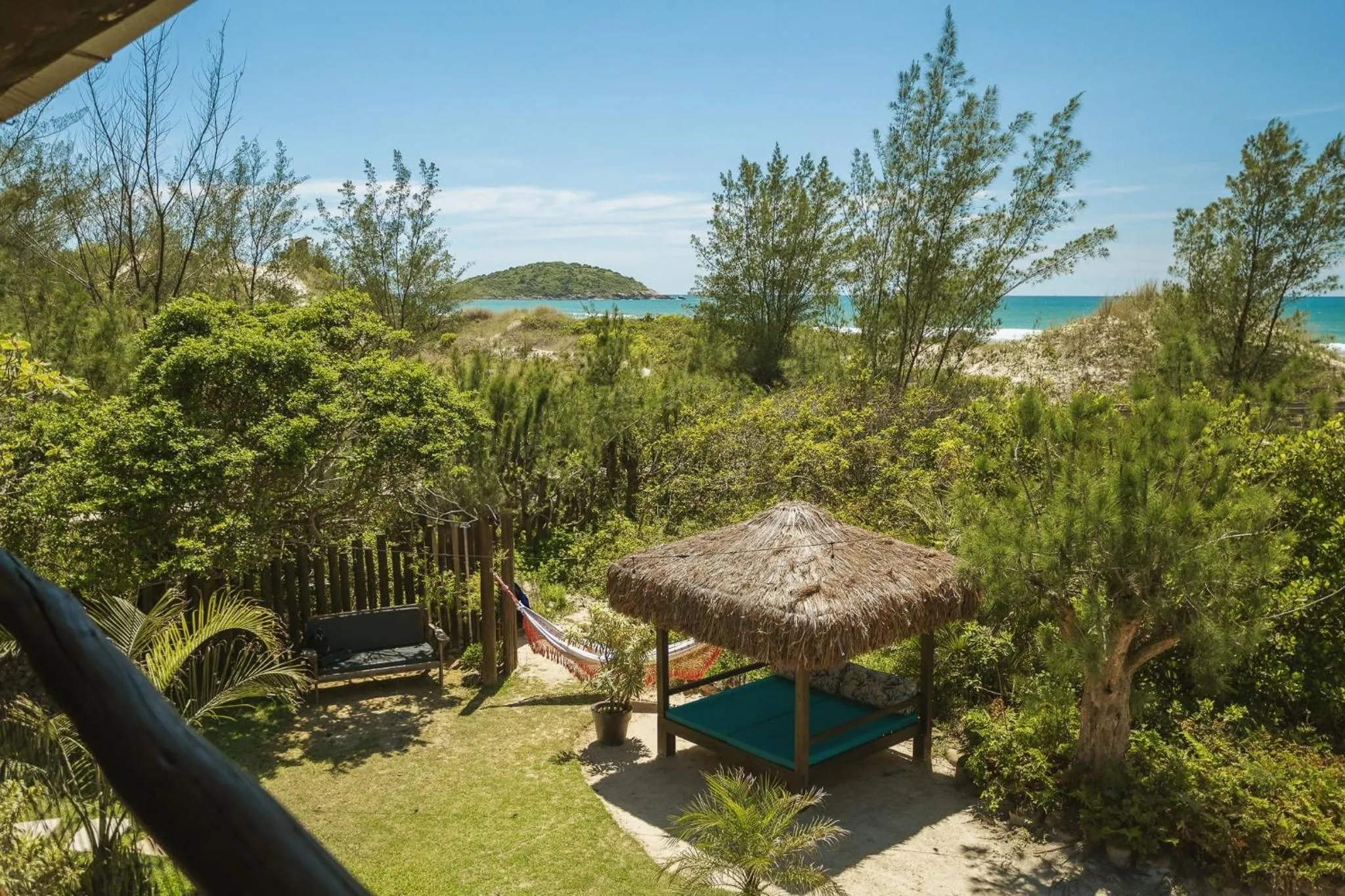Garden view in Villa Sayuri