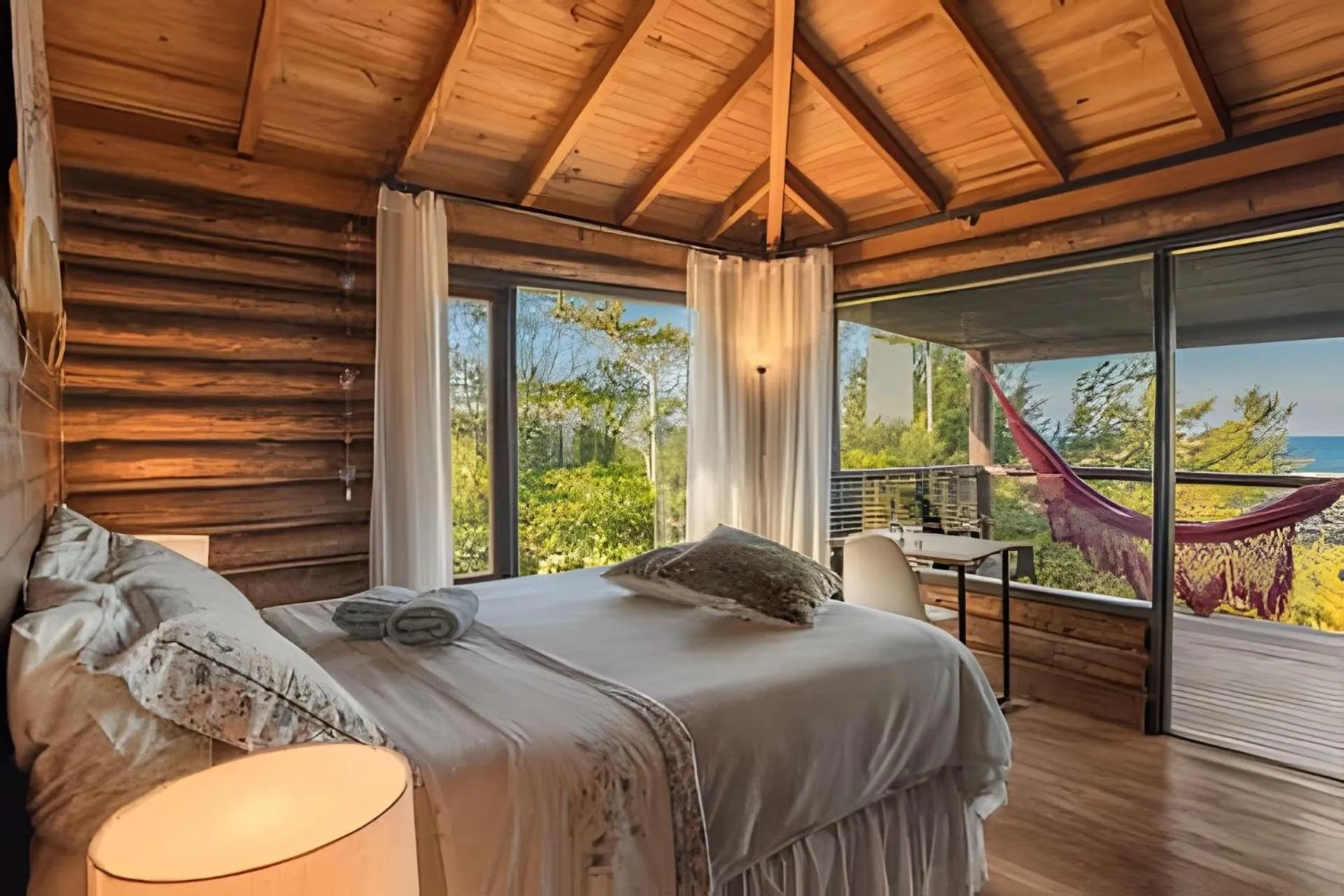 Bed in Villa Sayuri