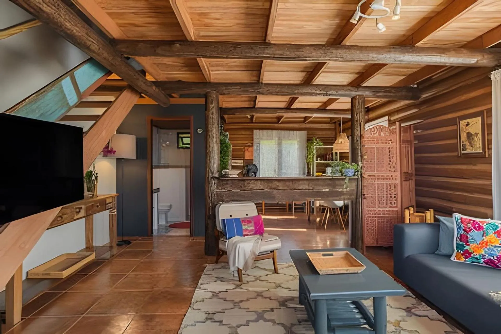 Living room in Villa Sayuri