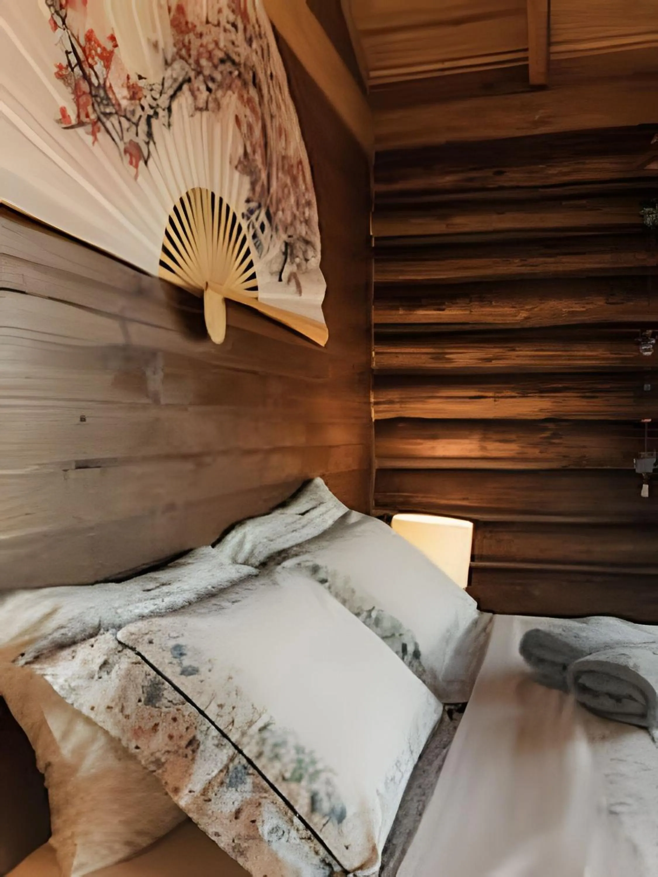 Decorative detail, Bed in Villa Sayuri