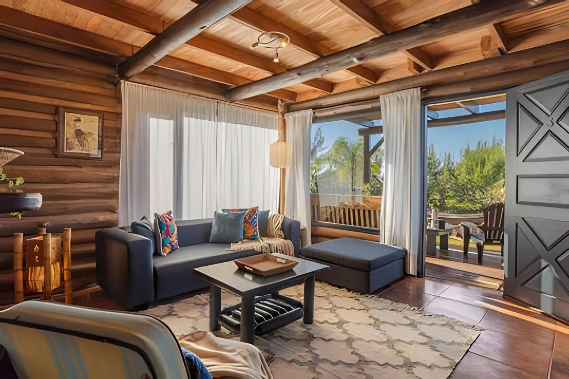 Living room in Villa Sayuri