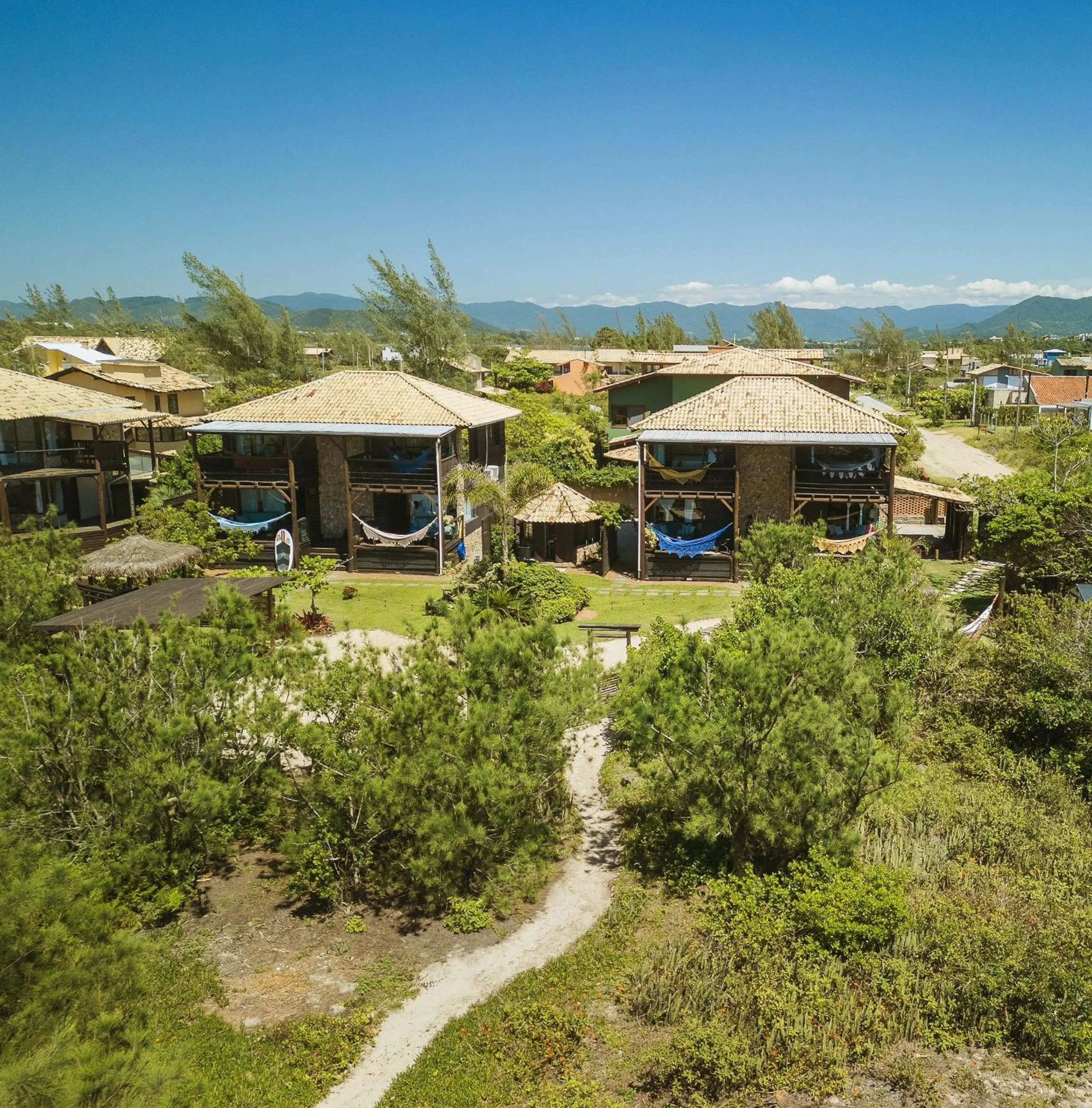 Bird's eye view in Villa Sayuri