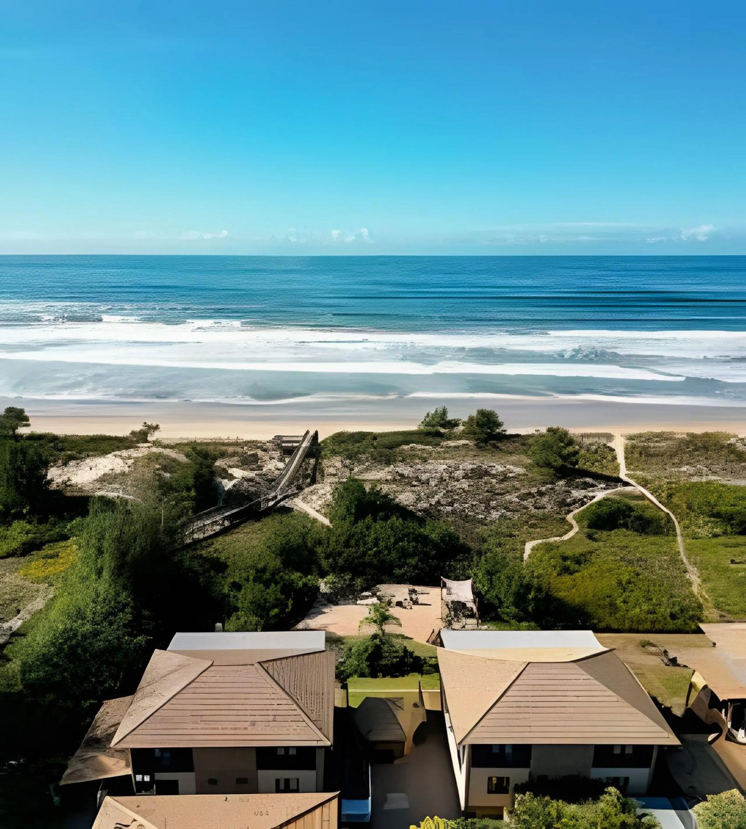 Bird's eye view in Villa Sayuri