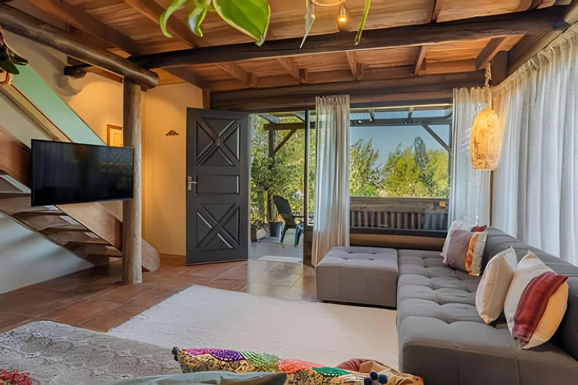 Living room in Villa Sayuri