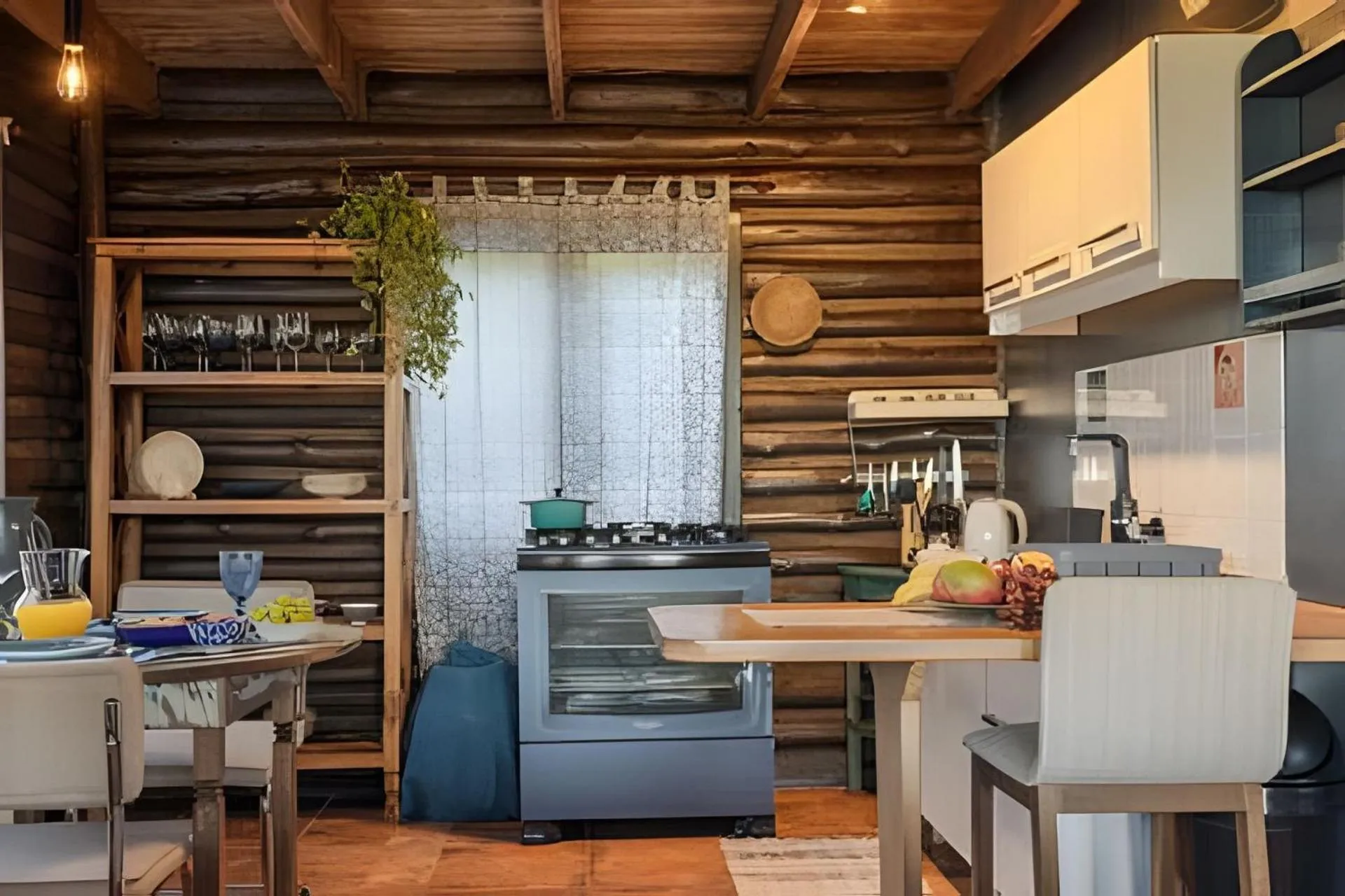Kitchen or kitchenette in Villa Sayuri